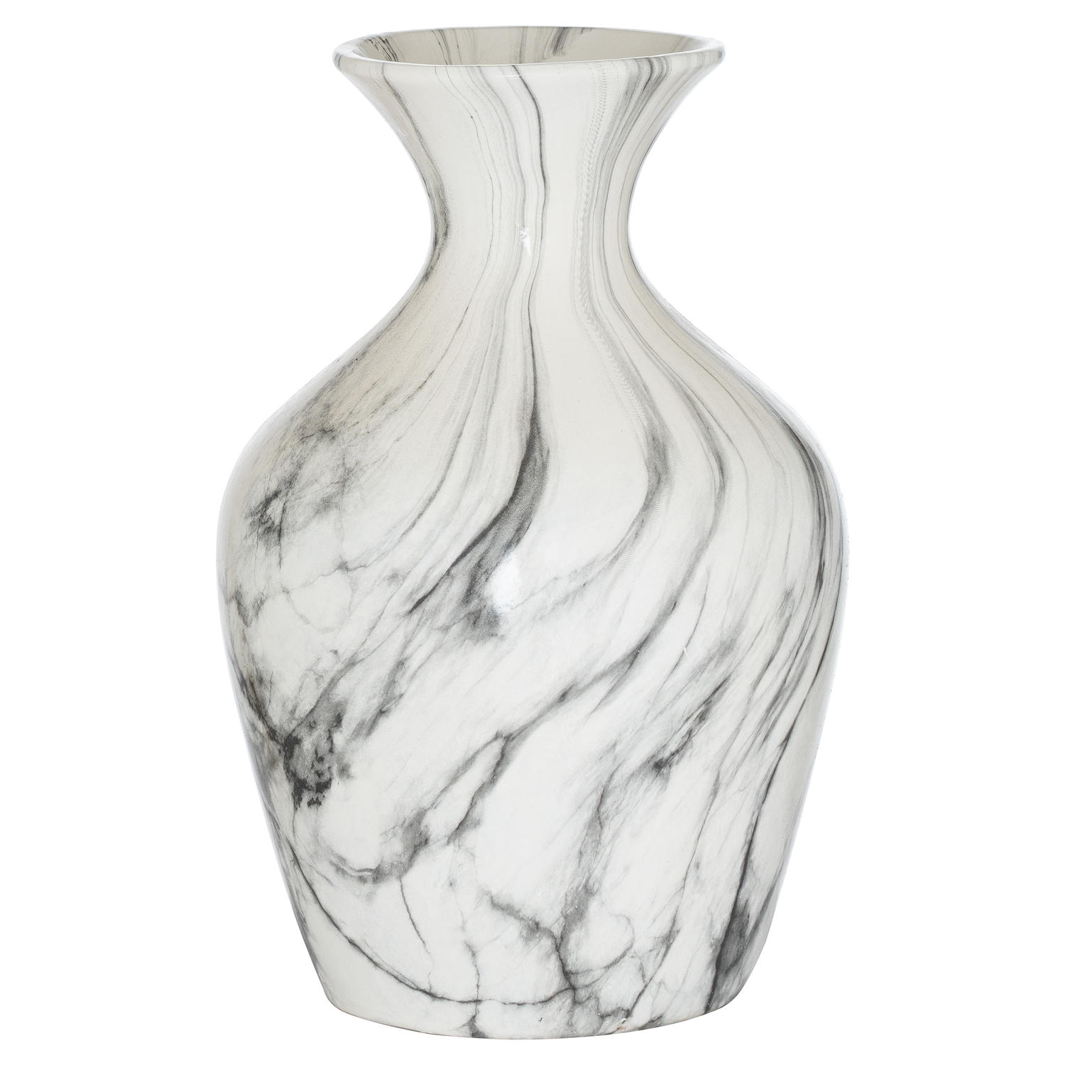 Marble Ellipse Large Vase - Image 1