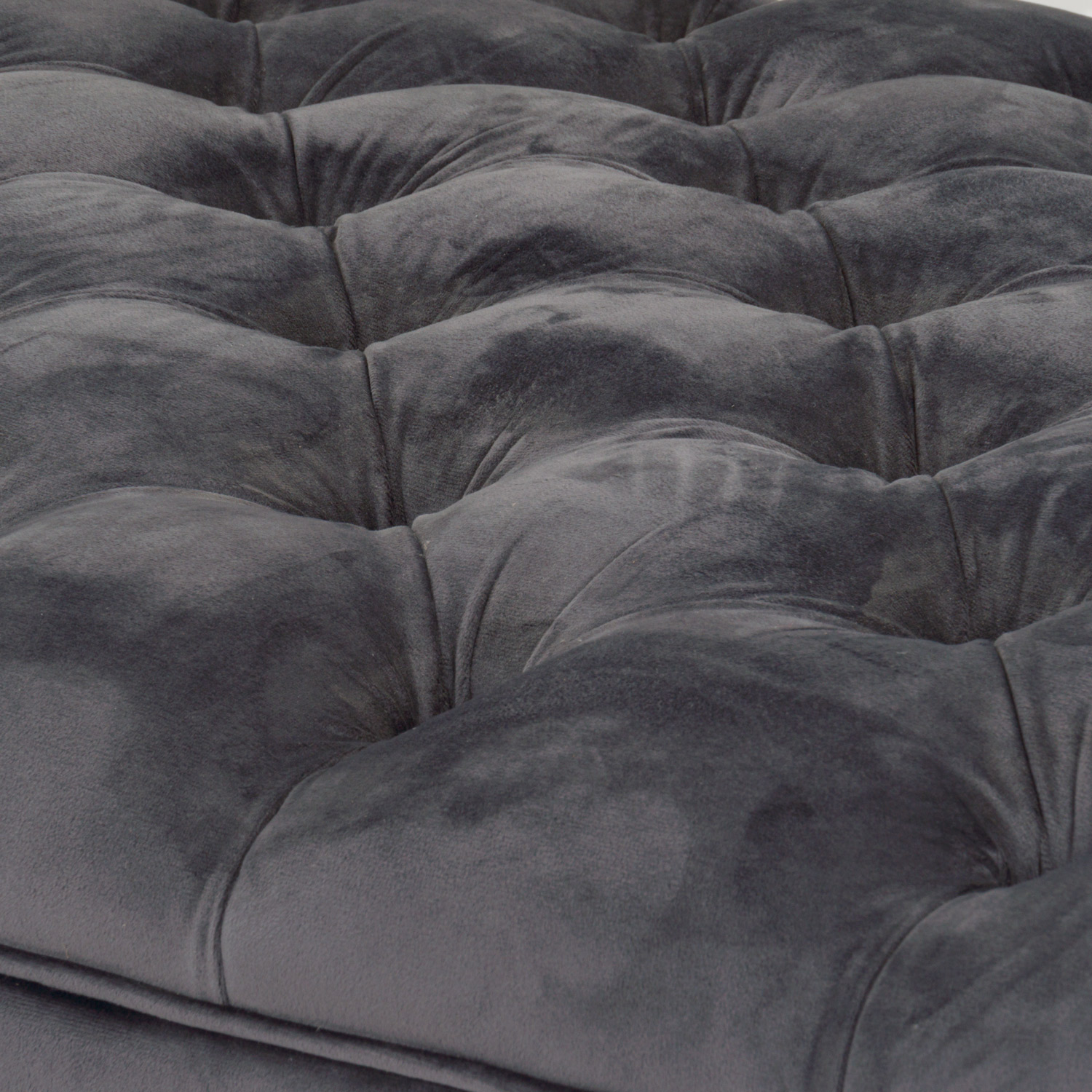 Knightsbridge Button Pressed Ottoman - Image 3