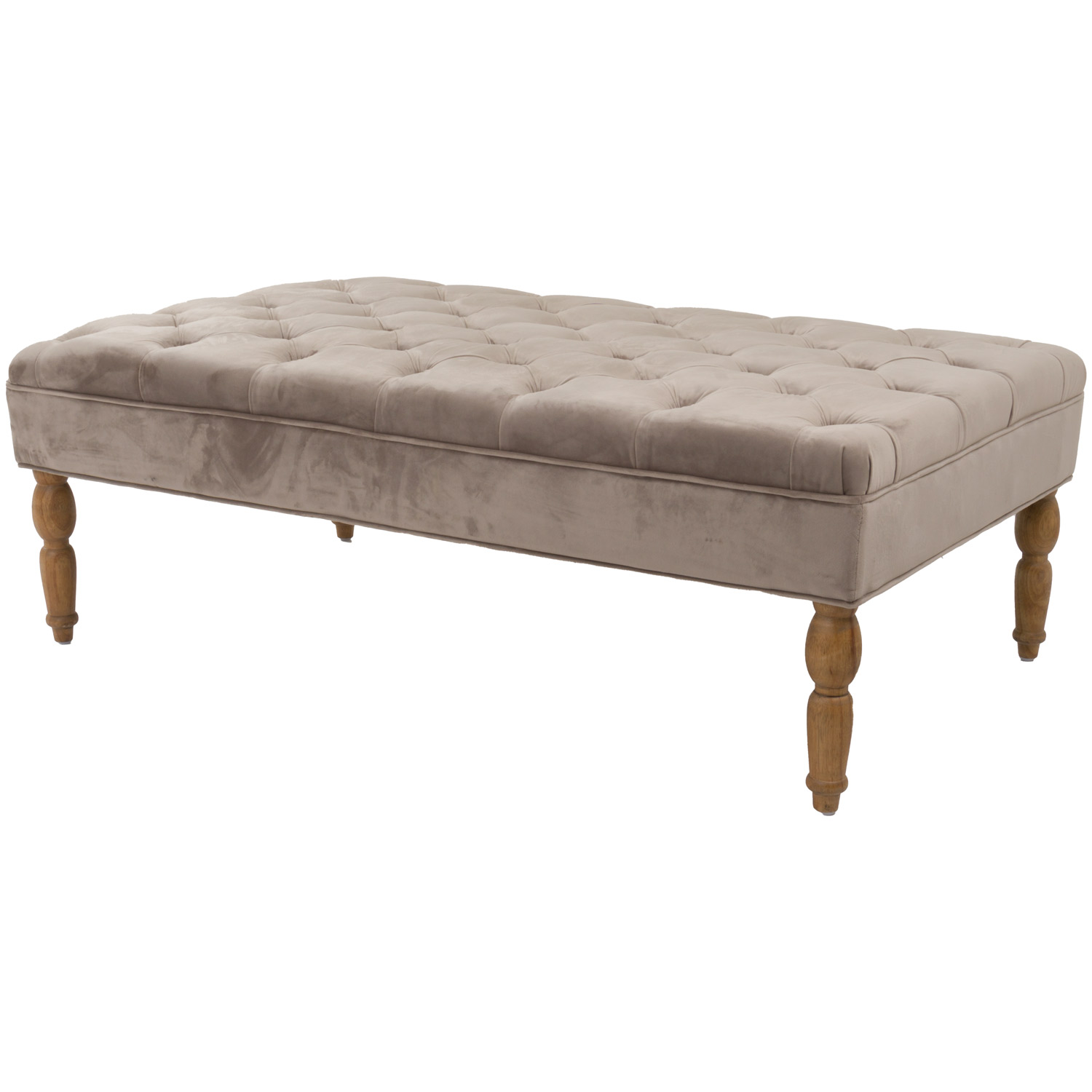 Chelsea Button Pressed Ottoman - Image 1