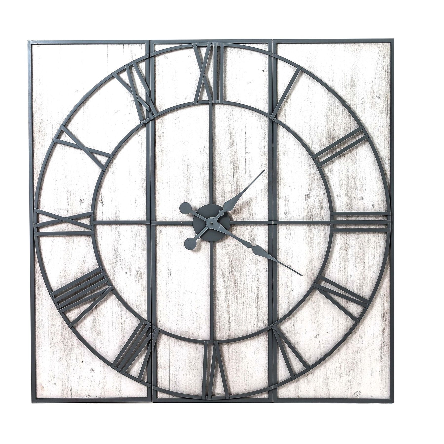Roza Panelled Wall Clock - Image 1