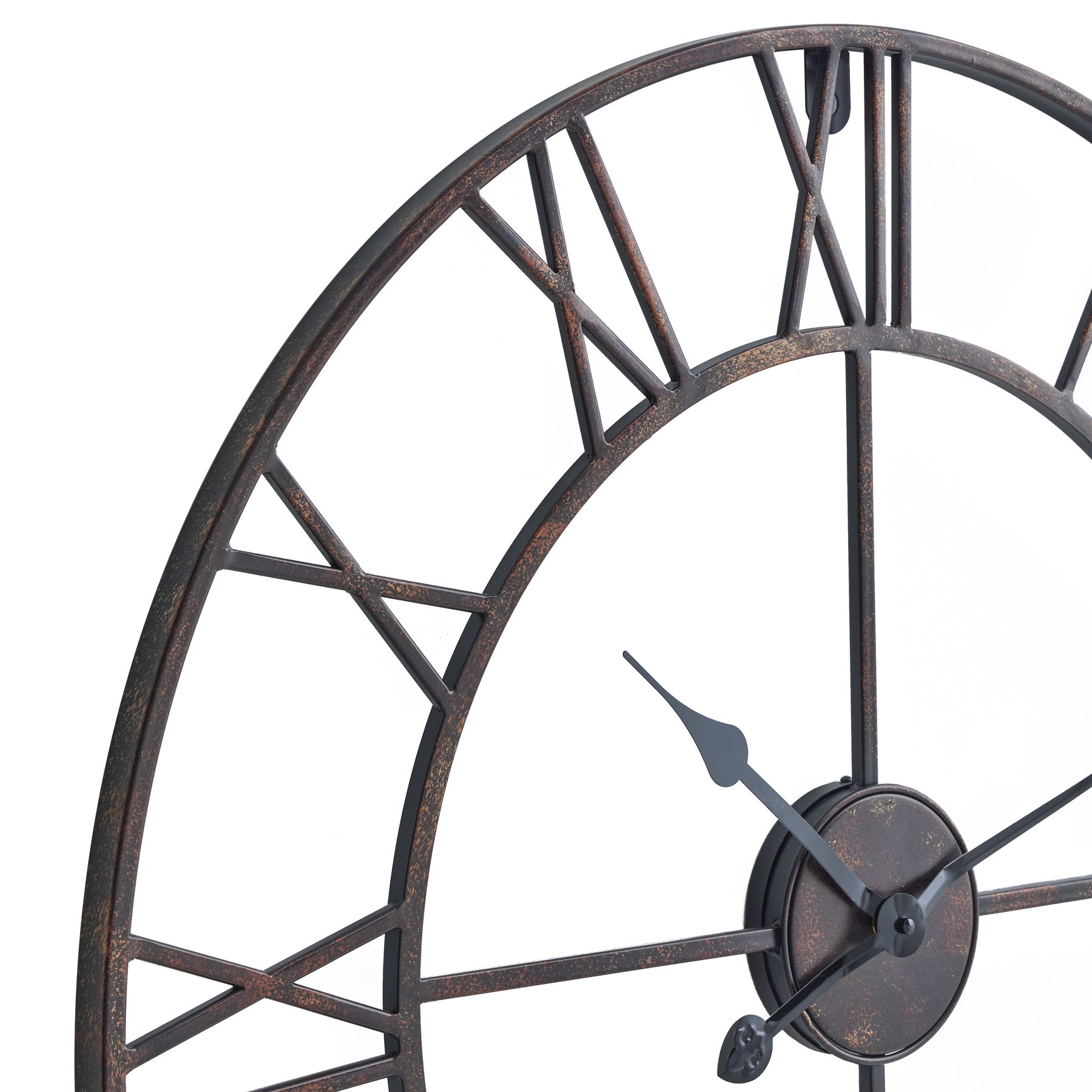 Bronze Skeleton Wall Clock - Image 2