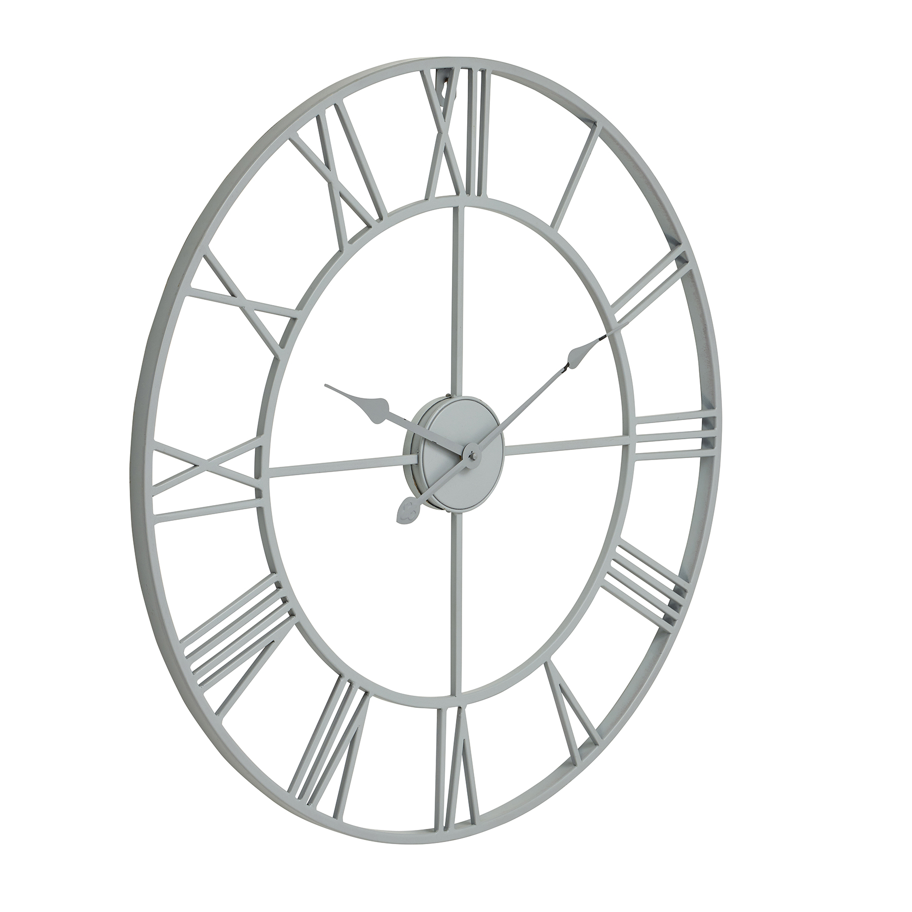 Grey Skeleton Wall Clock - Image 1