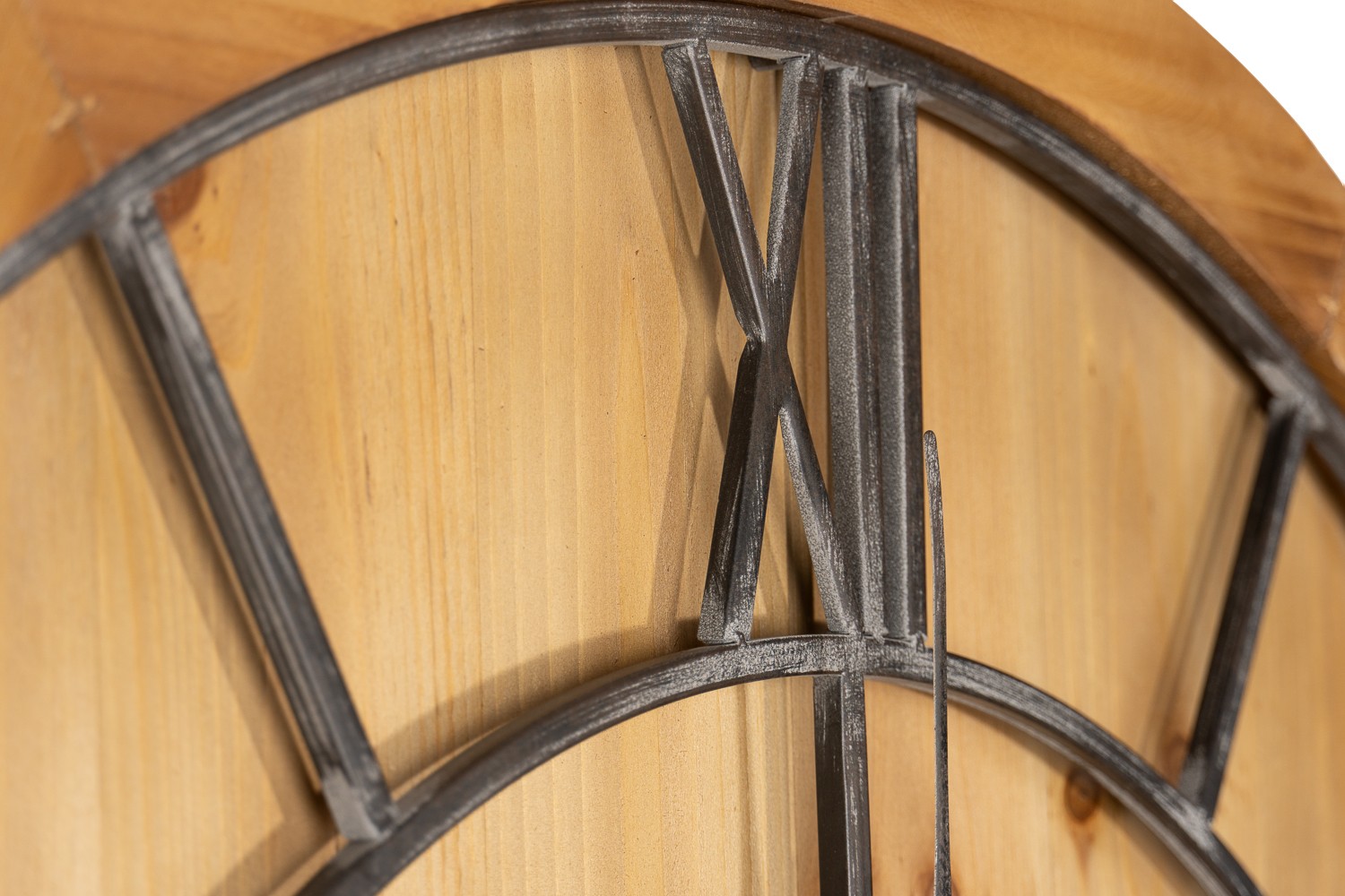 Williston Large Wooden Wall Clock - Image 3