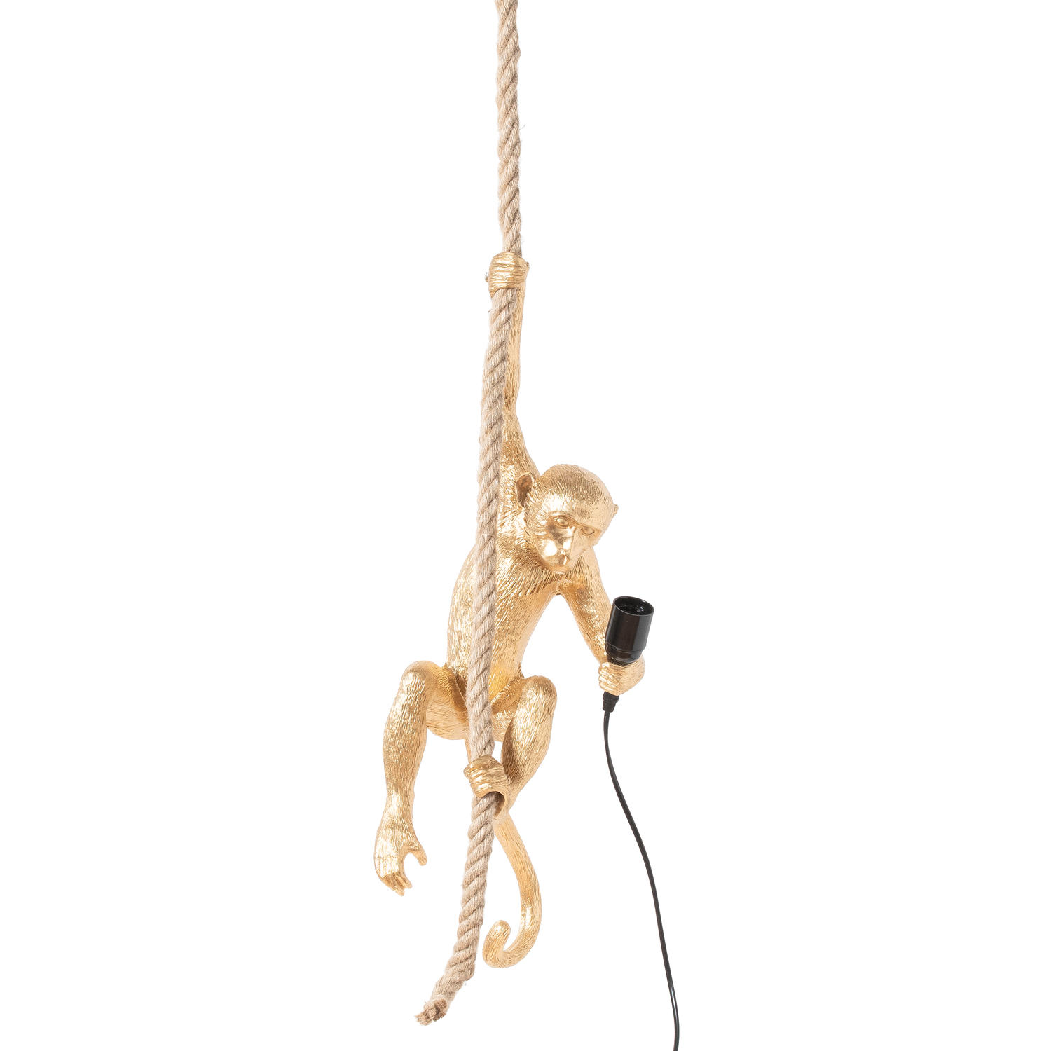 George The Monkey Hanging Gold  Light - Image 1