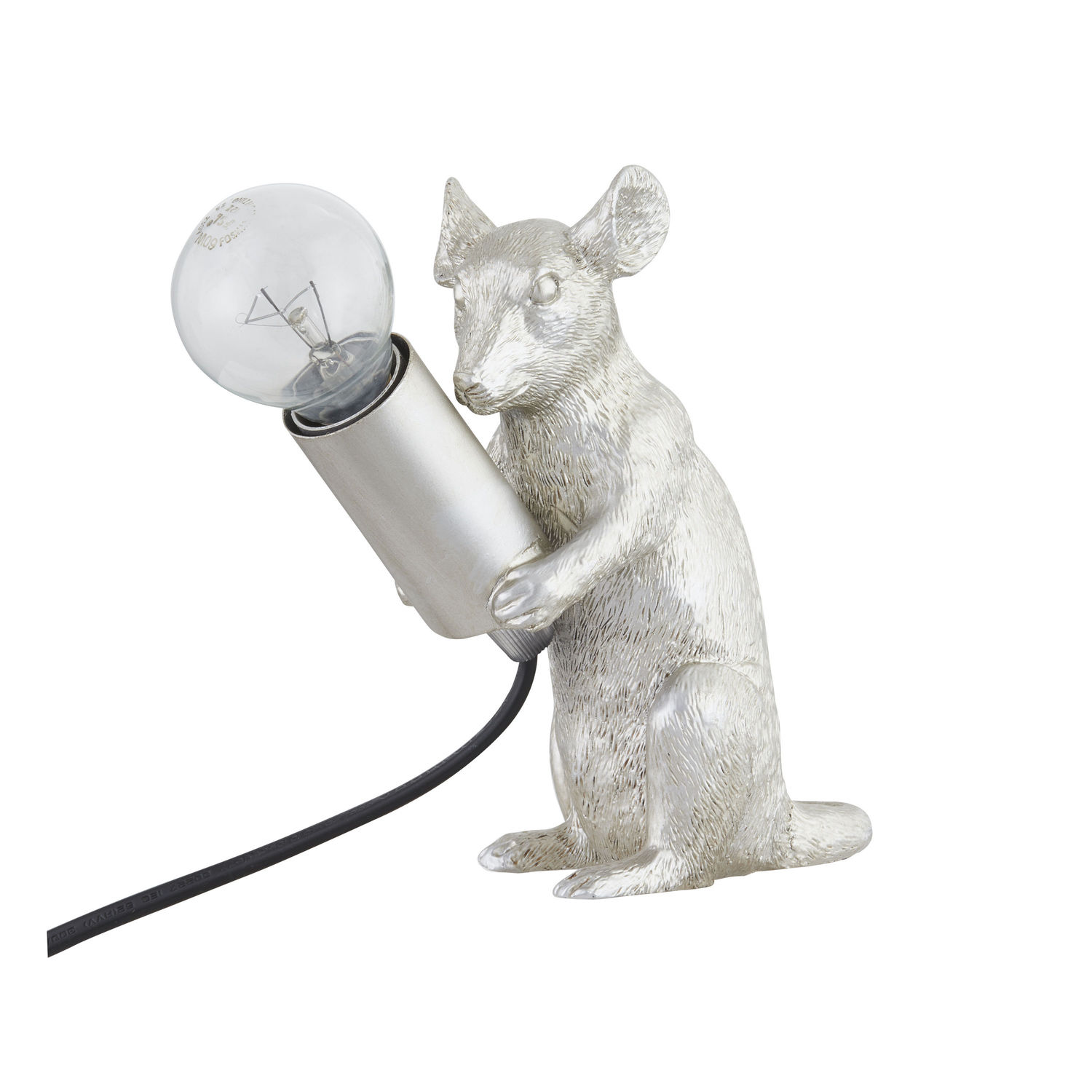 Milton The Mouse Silver Table Lamp - Image 4