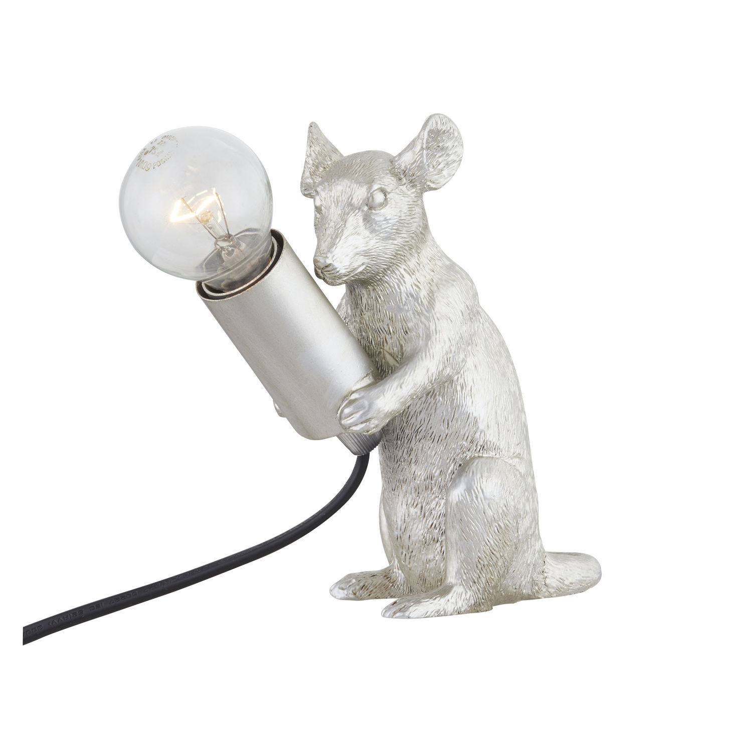 Milton The Mouse Silver Table Lamp - Image 5