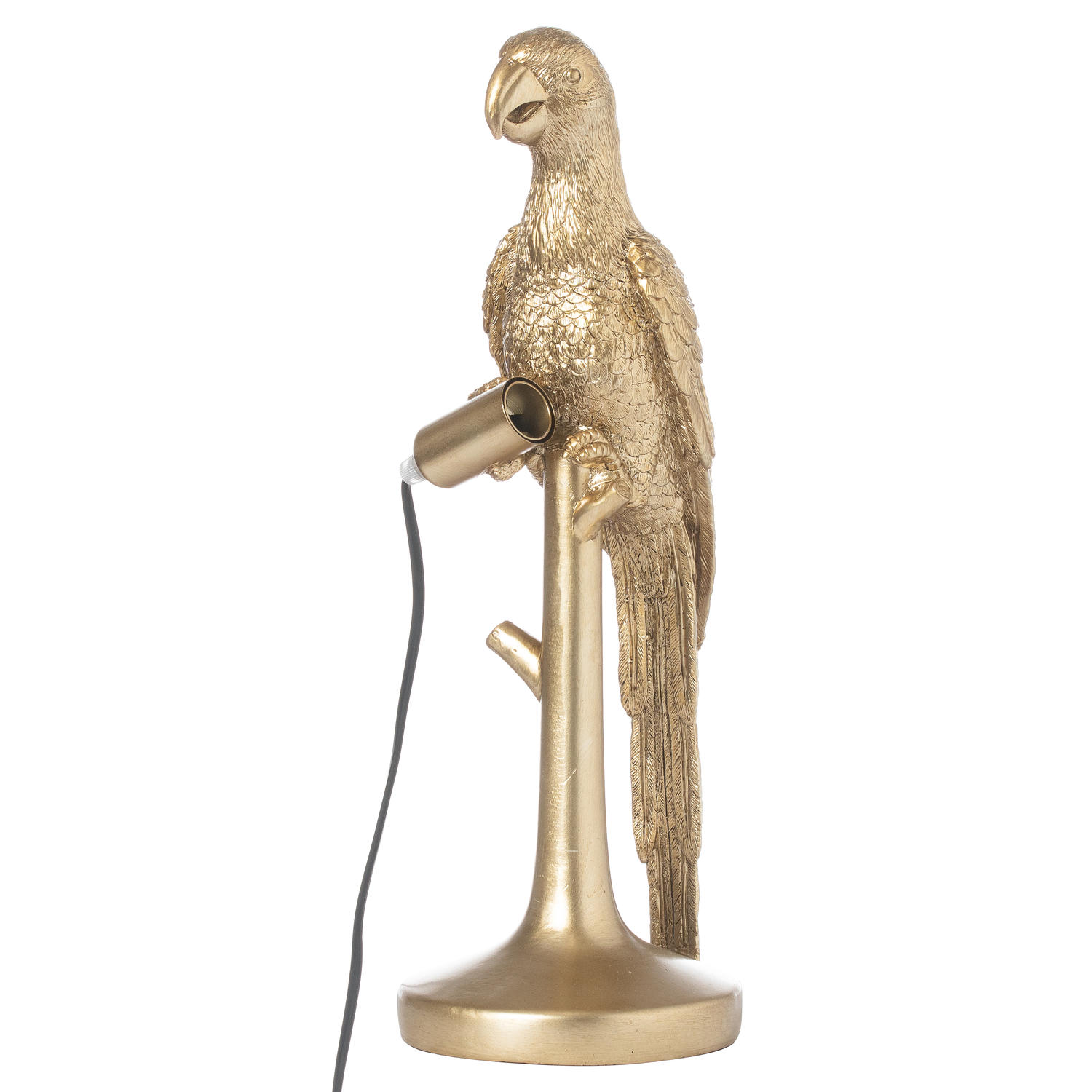 Percy The Parrot Gold Table Lamp - Image 1