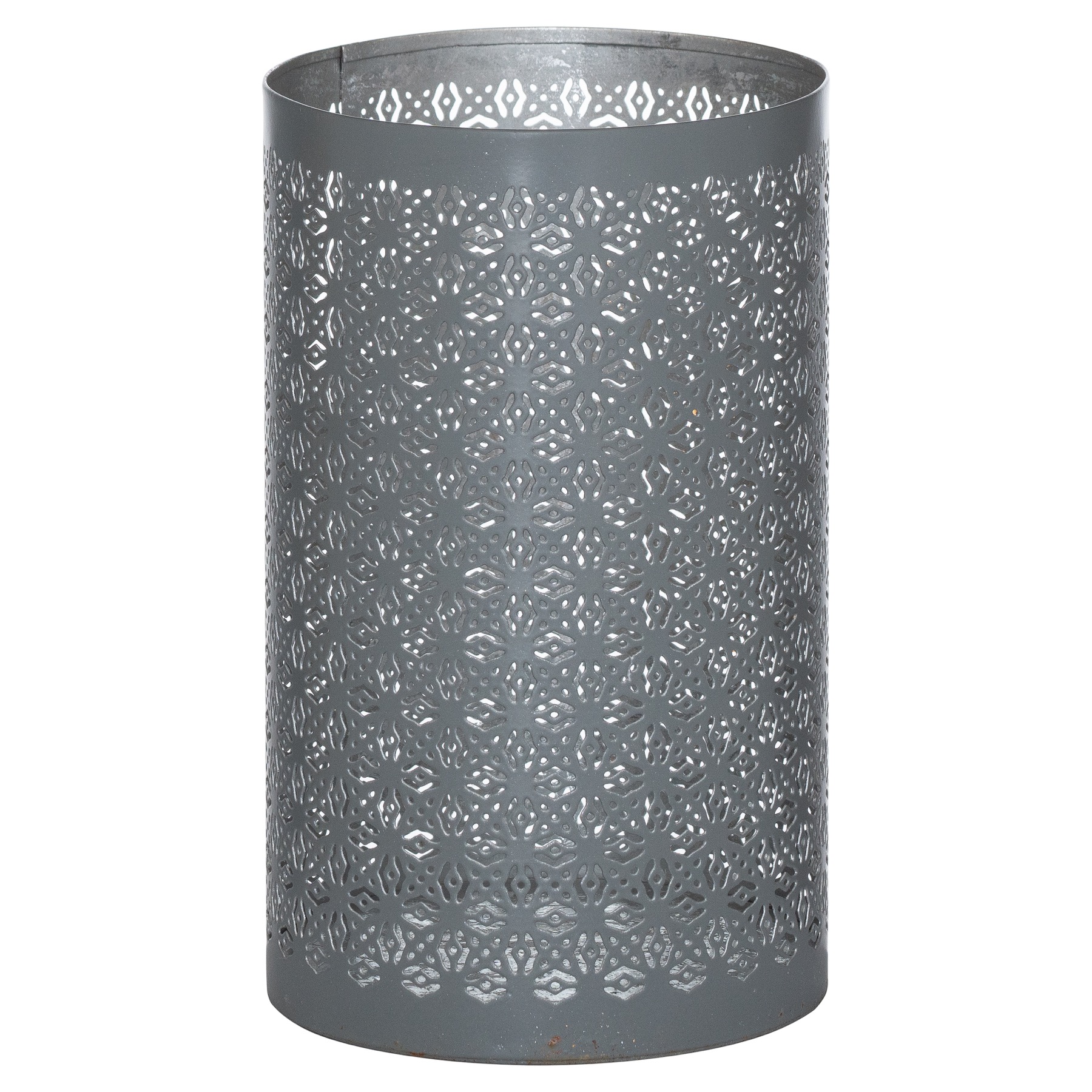 Large Silver And Grey Glowray Lantern - Image 1