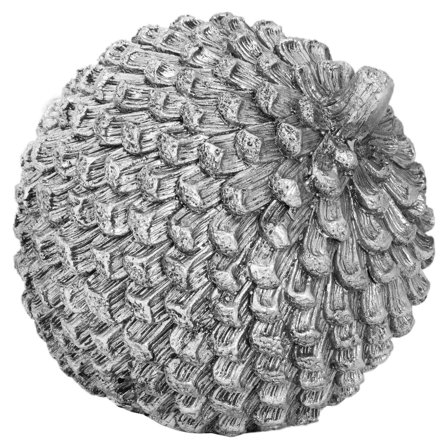 Large Silver Pinecone - Image 1