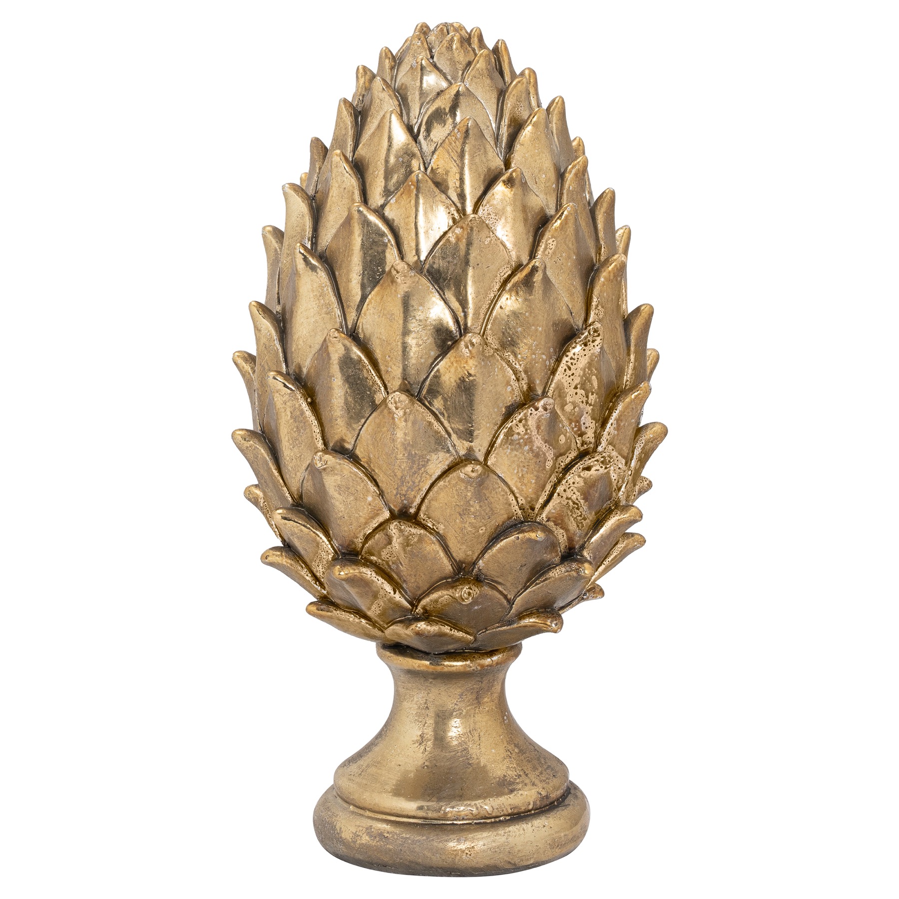 Tall Gold Pinecone Finial - Image 1