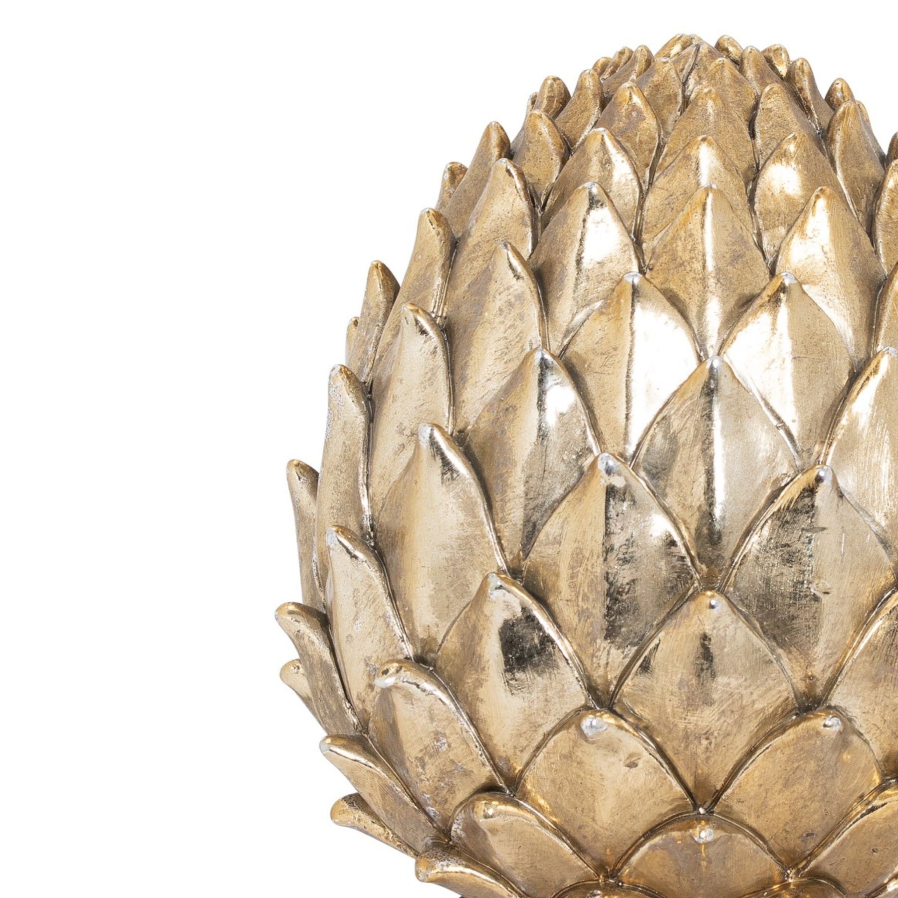 Large Gold Pinecone Finial - Image 2