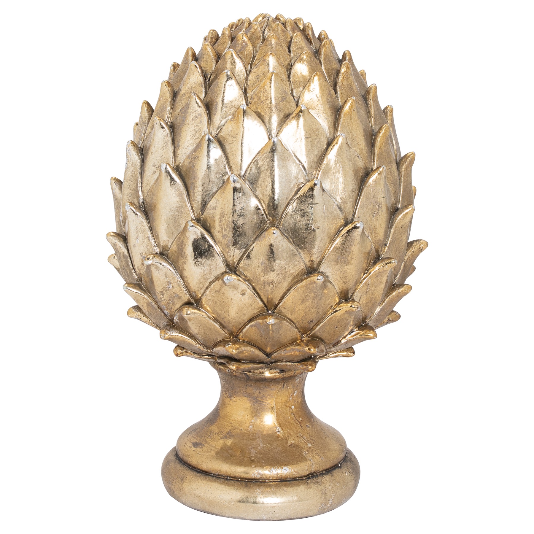 Large Gold Pinecone Finial - Image 1
