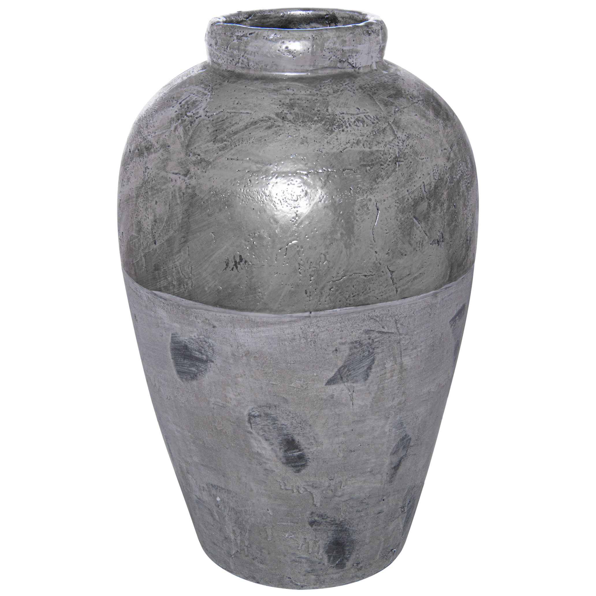 Metallic Dipped Tall Juniper Vase - Image 1