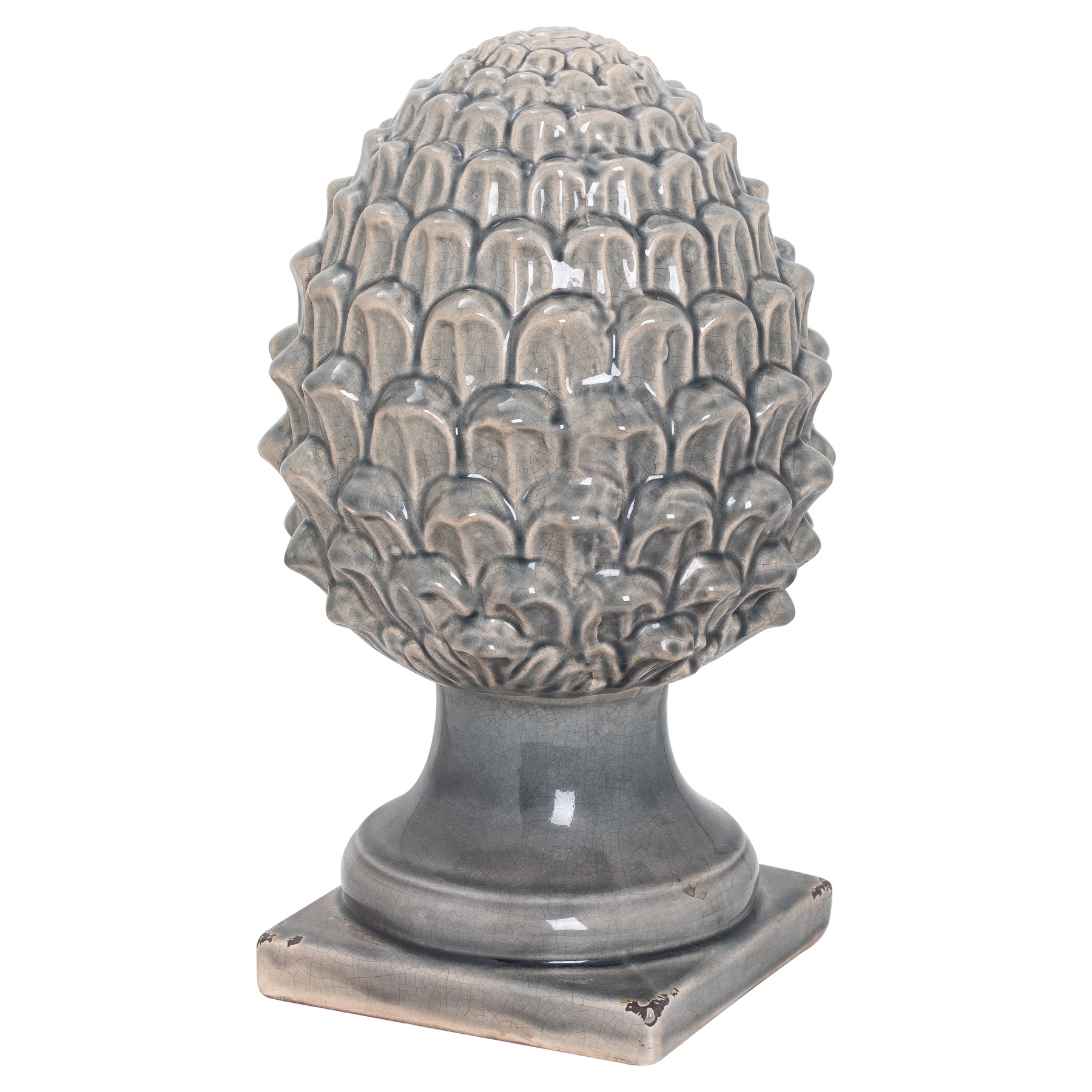 Garda Grey Decorative Acorn - Image 1