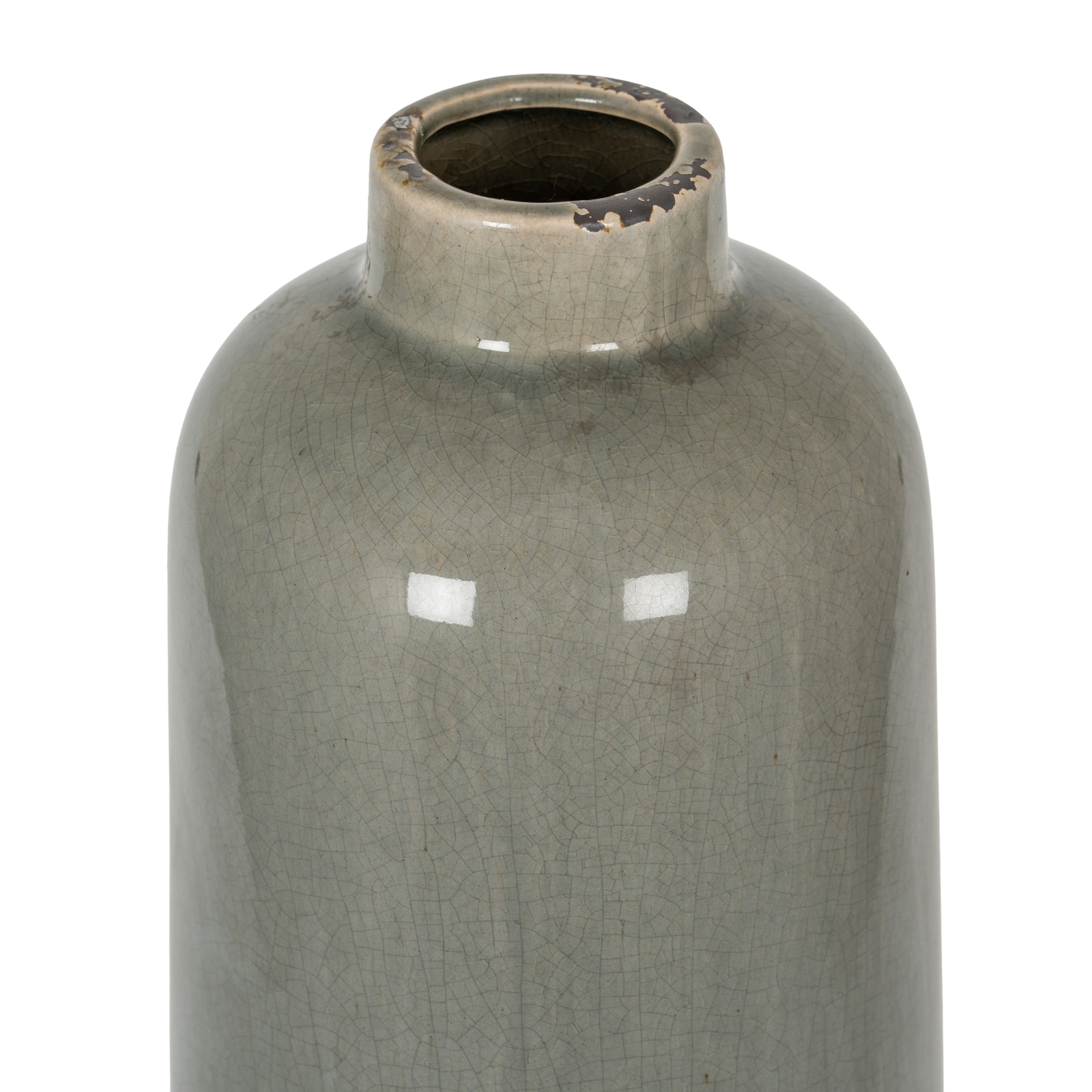 Garda Grey Glazed Raine Vase - Image 2