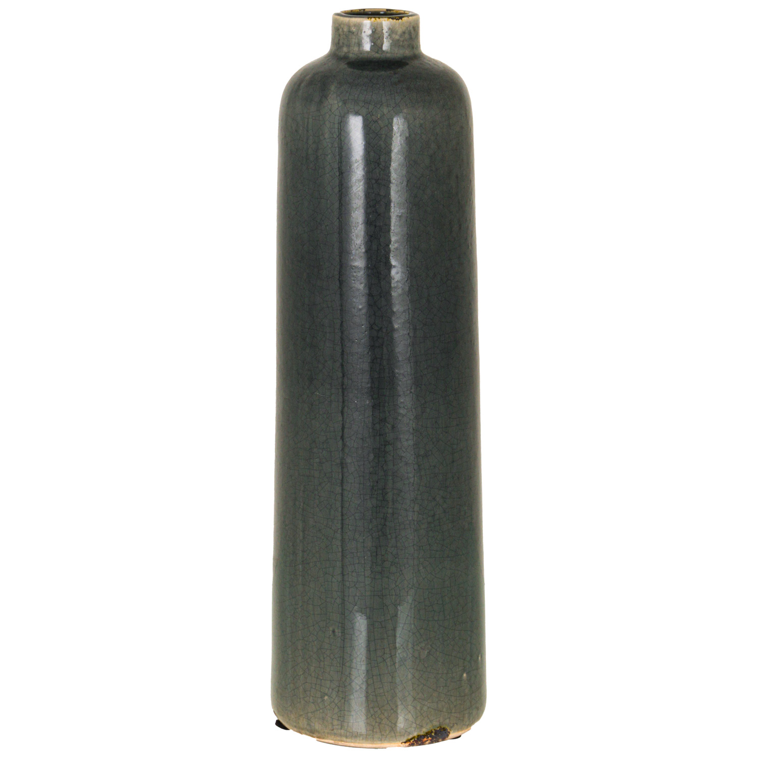 Garda Grey Glazed Raine Vase - Image 1