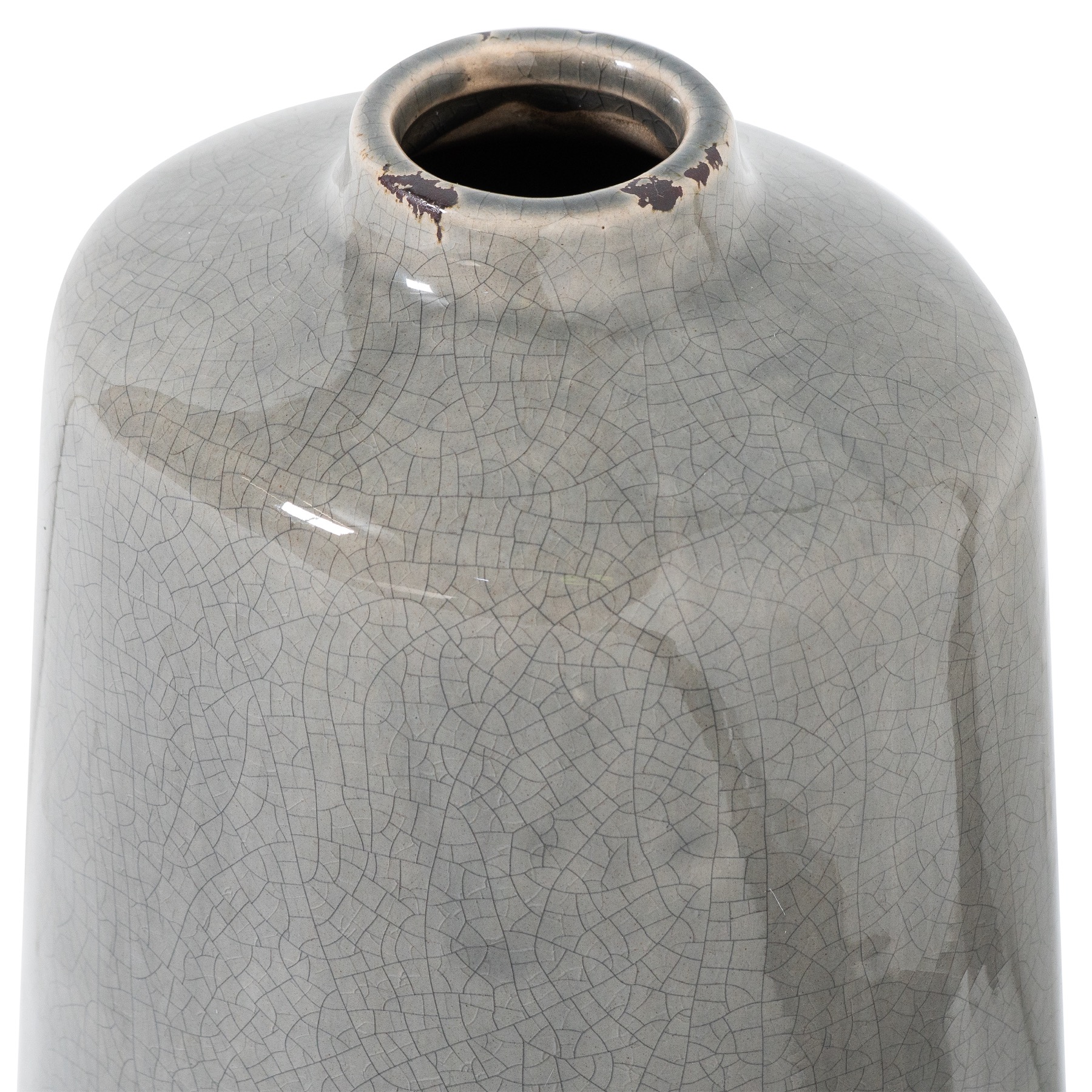 Garda Grey Glazed Liv Vase - Image 2
