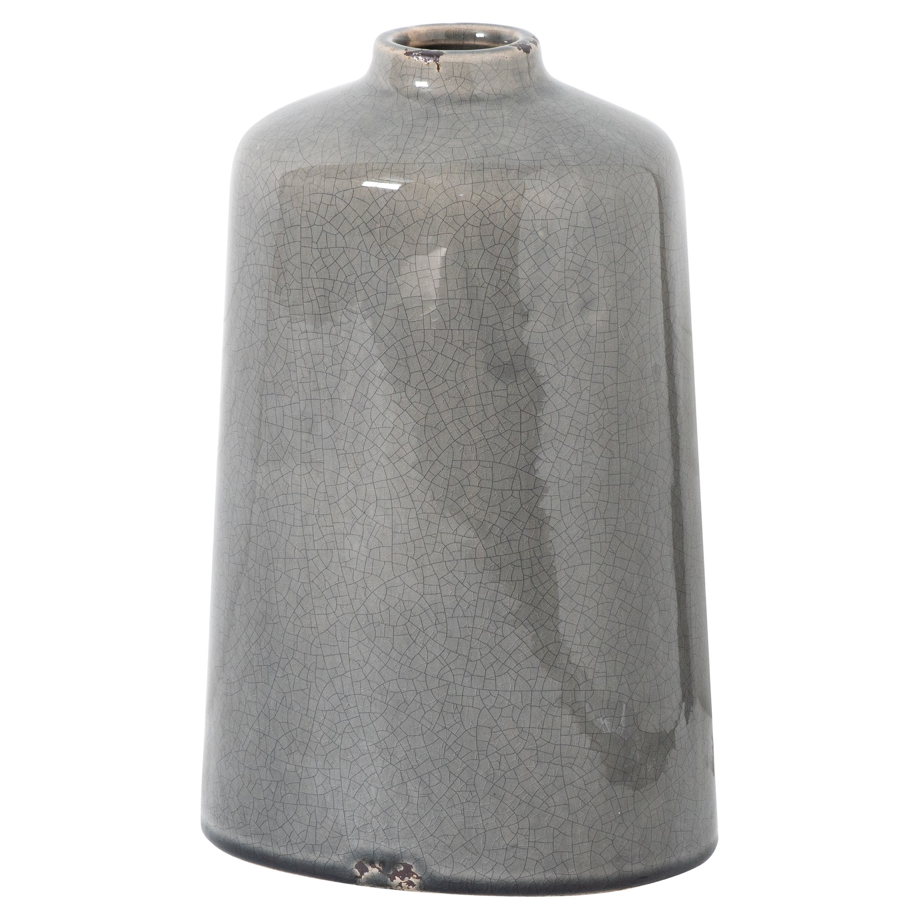 Garda Grey Glazed Liv Vase - Image 1
