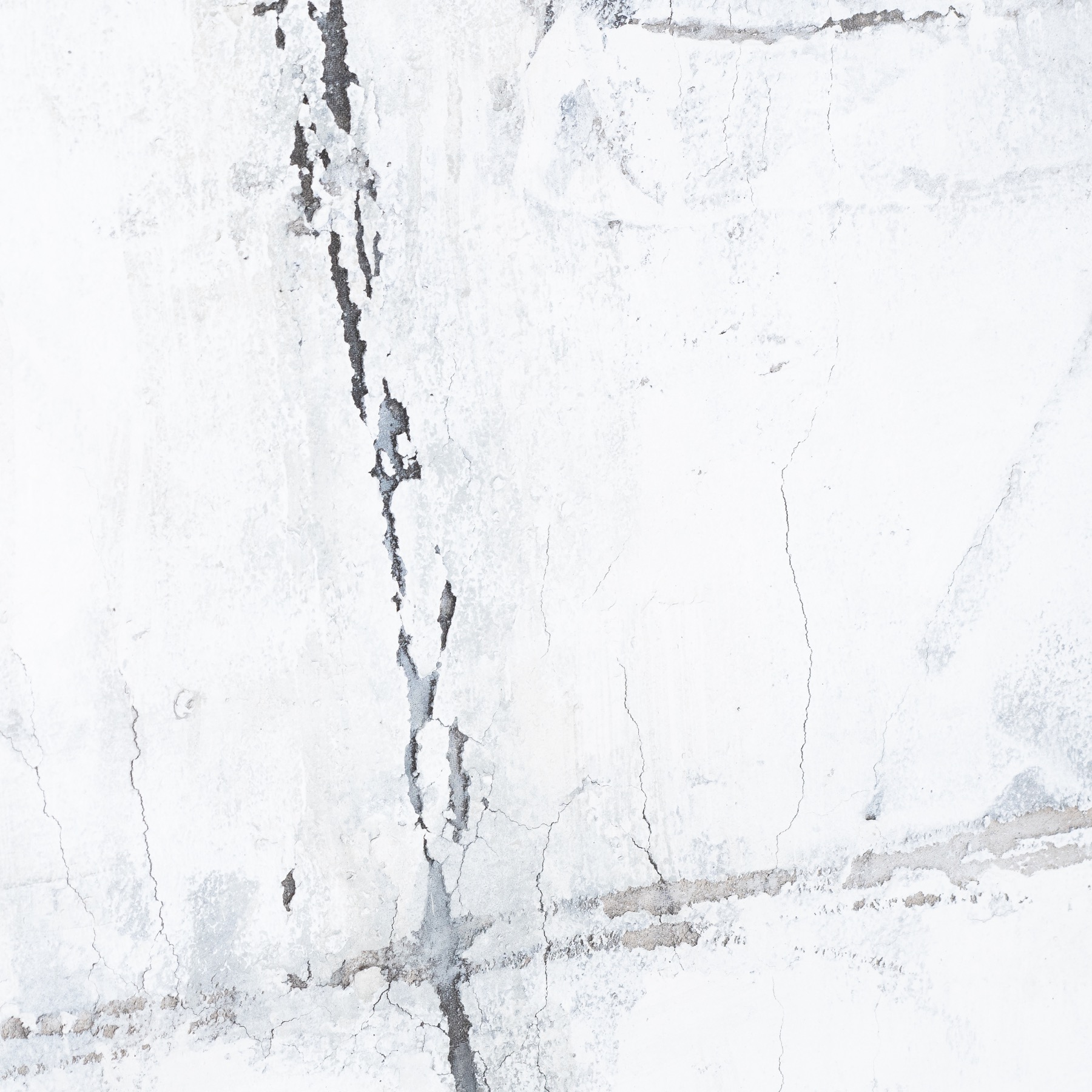 Capri Silver And Grey Hand Painted Canvas - Image 2