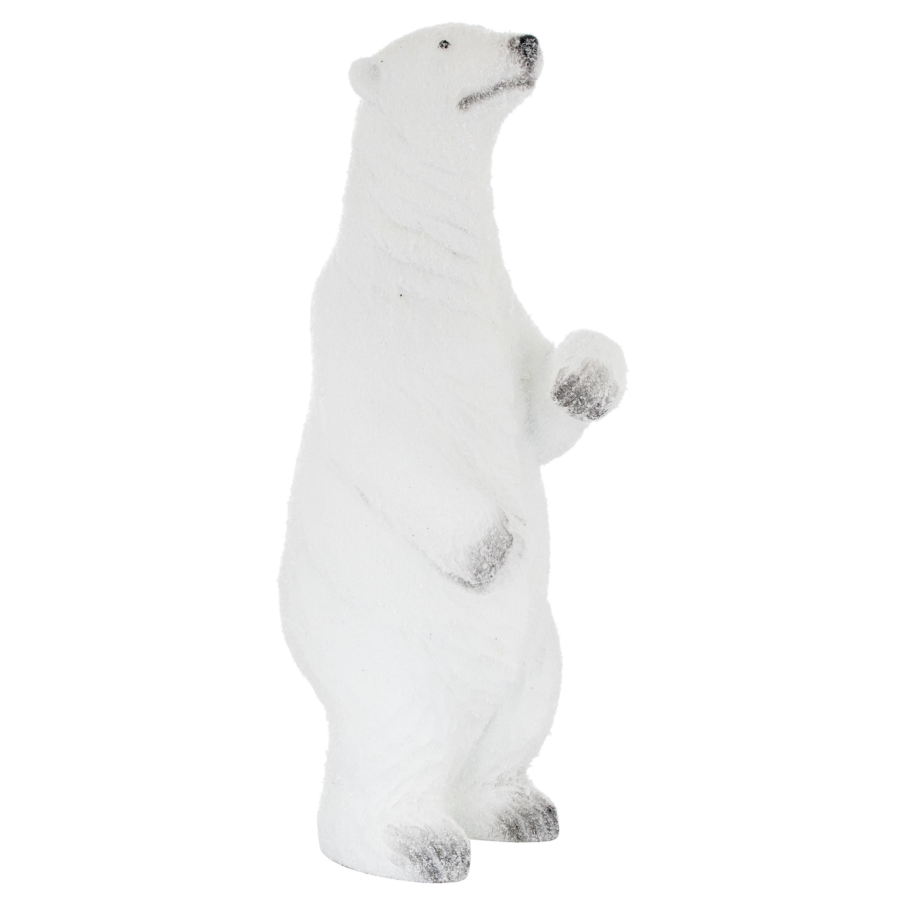 Standing White Polar Bear Ornament - Image 1