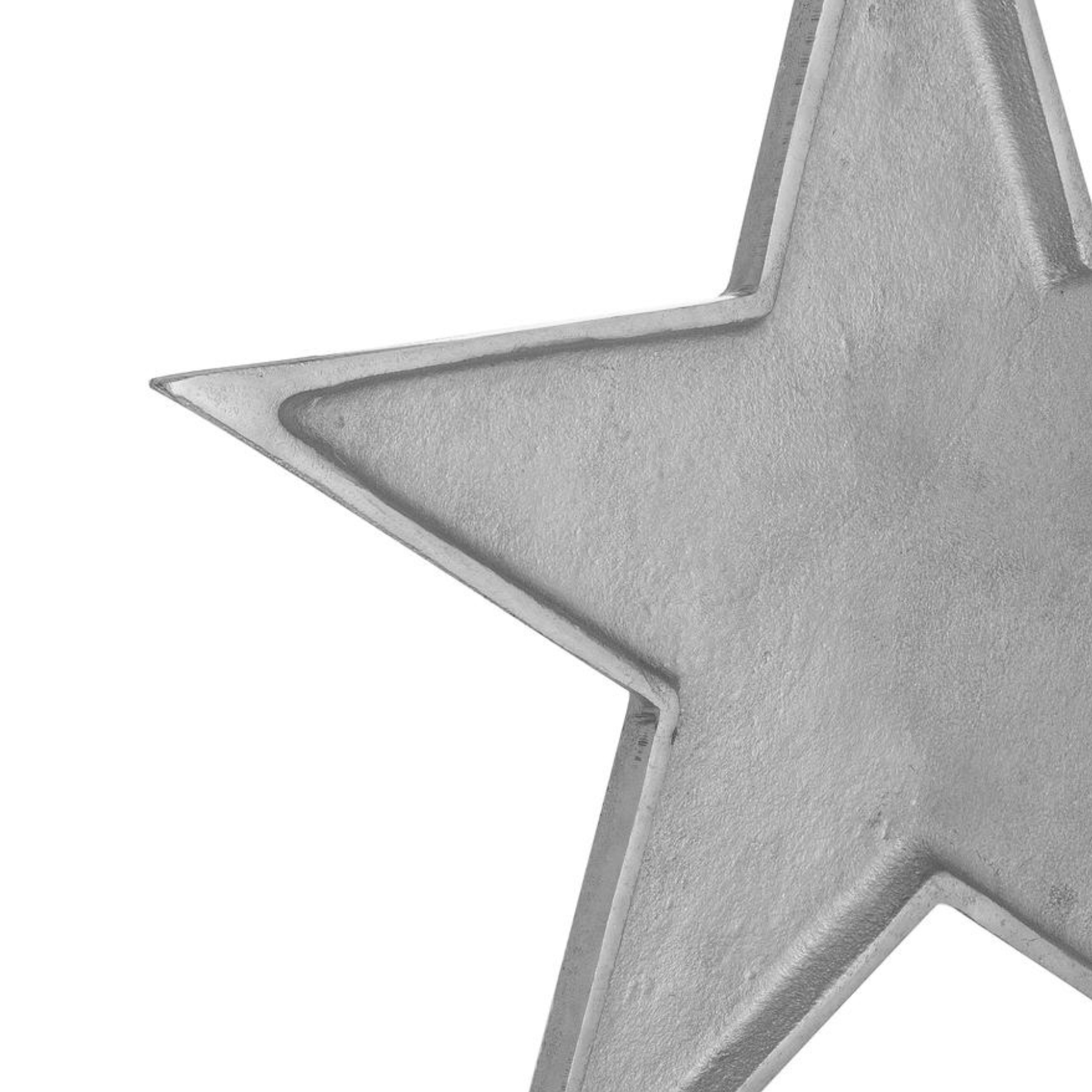 Cast Aluminium Large Star Dish - Image 2