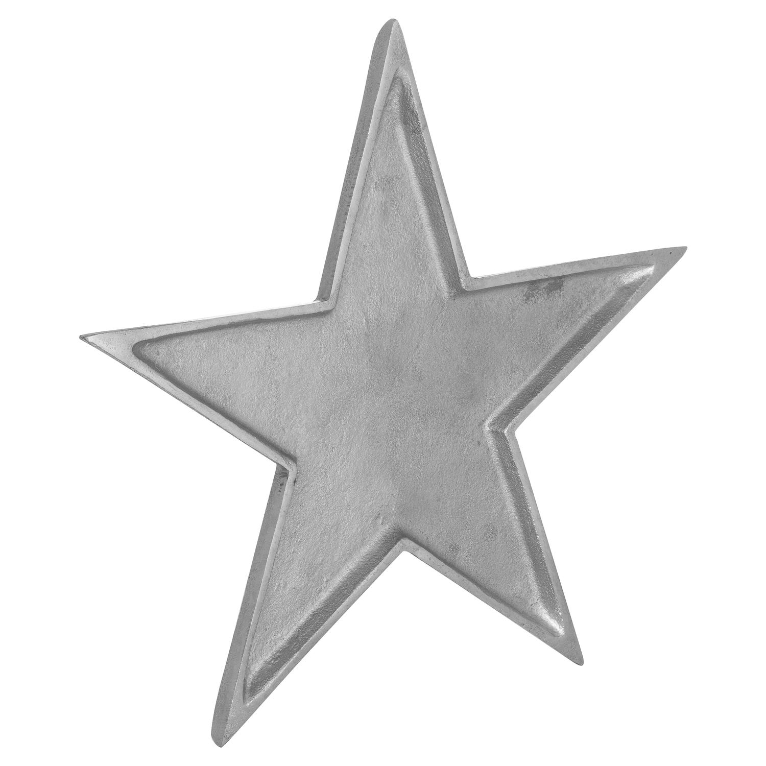 Cast Aluminium Large Star Dish - Image 1