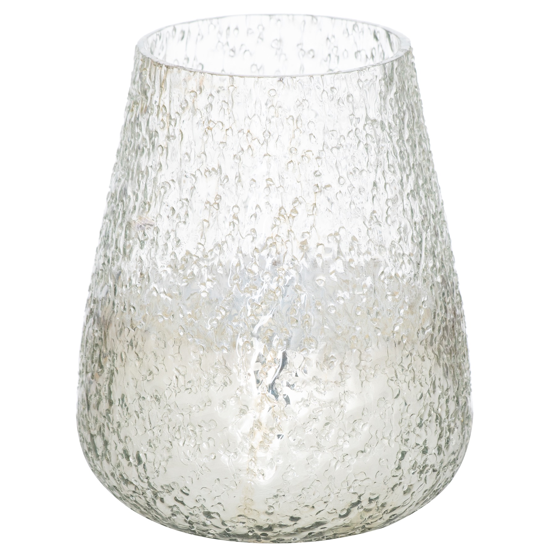 Lustre Silver Domed Candle Holder Wholesale by Hill Interiors