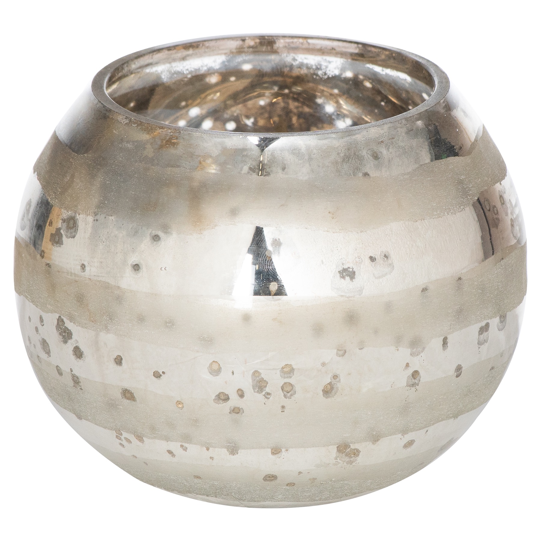 Ribbed Lustre Small Candle Holder Wholesale by Hill Interiors