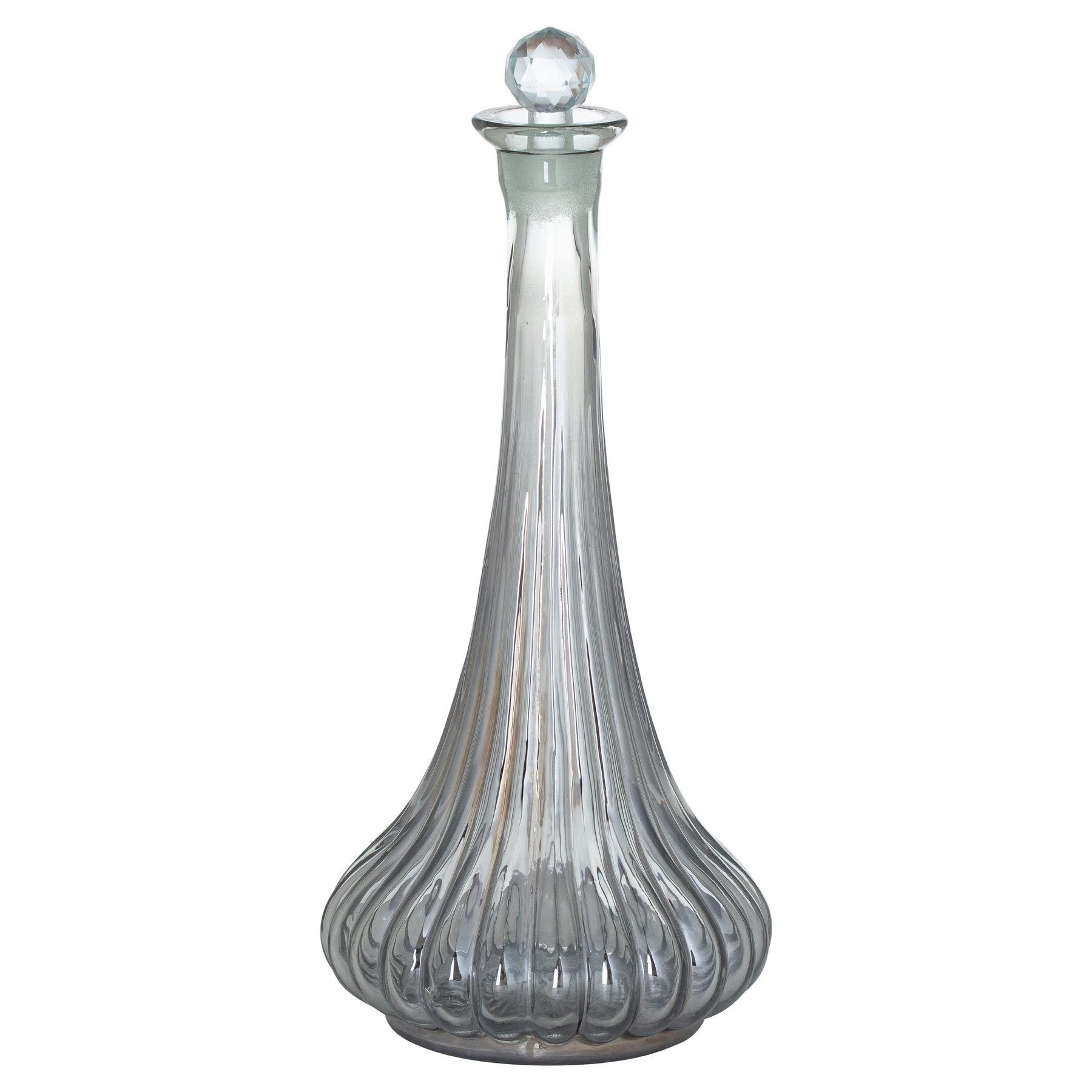 The Noel Collection Smoked Midnight Elle Decorative Decanter - Image 1
