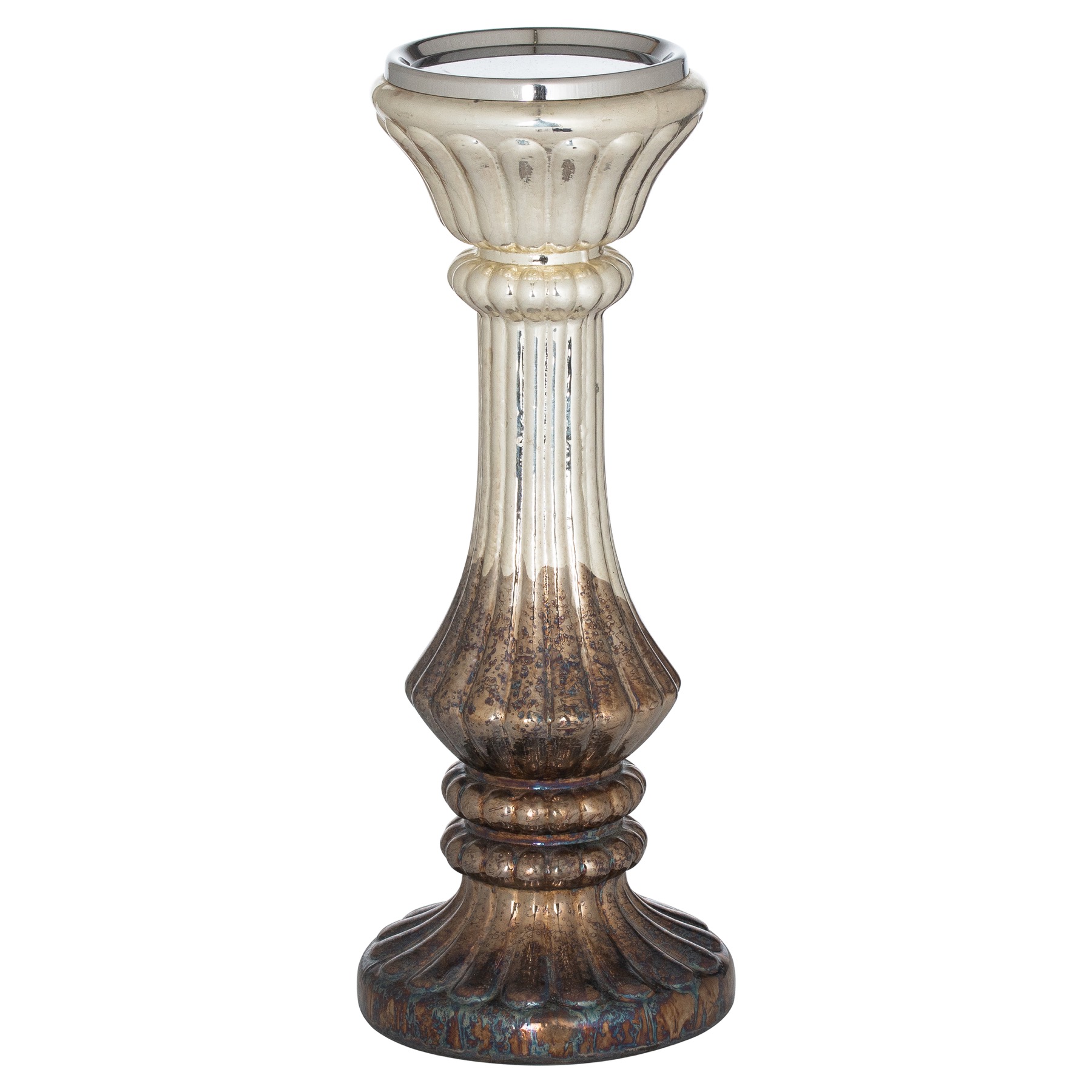 The Noel Collection Burnished Ombre Medium Candle Pillar - Image 1