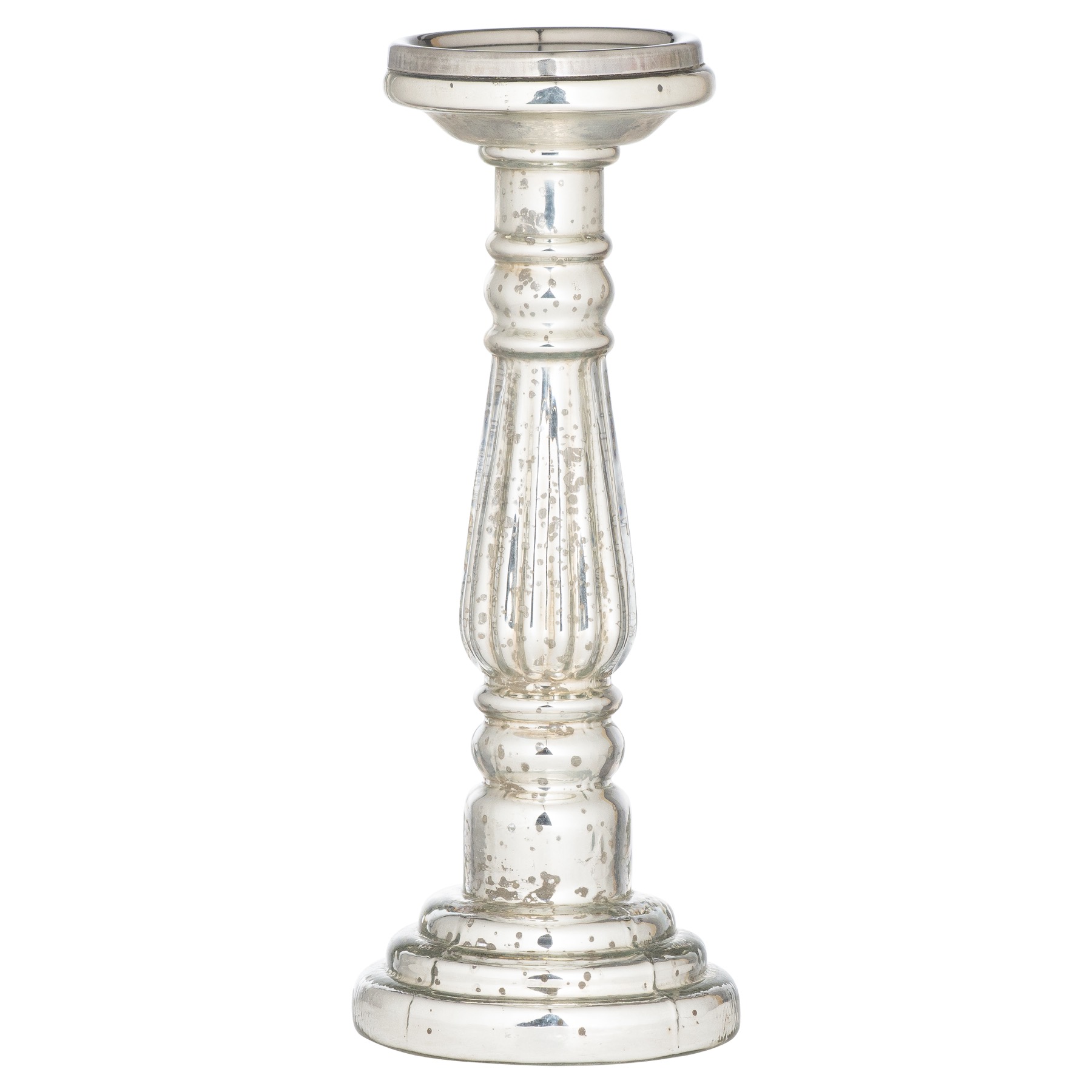 Mercury Effect Victorian Medium Candle Pillar - Image 1