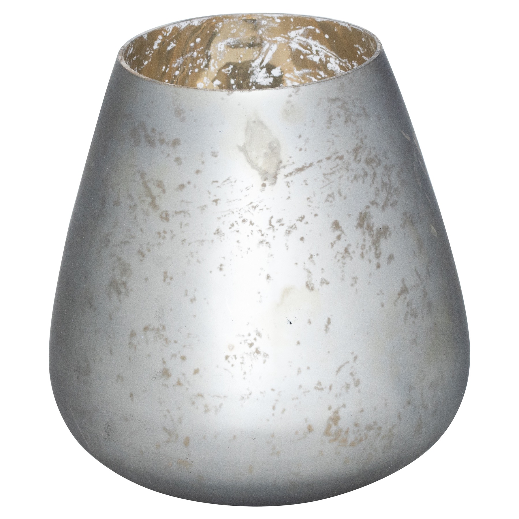 The Noel Collection Mystic Grey Candle Holder - Image 1