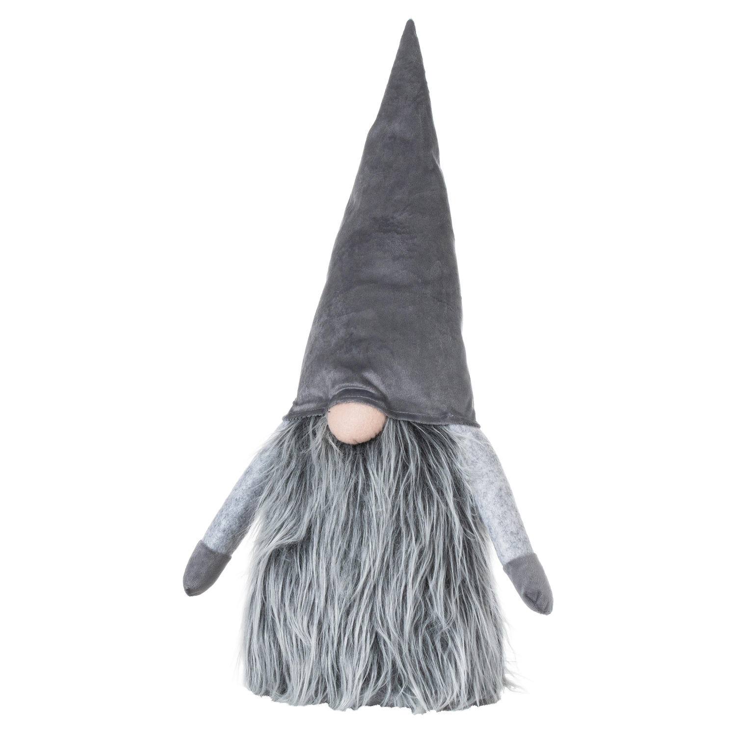 Grey Velvet Gonk Wholesale by Hill Interiors