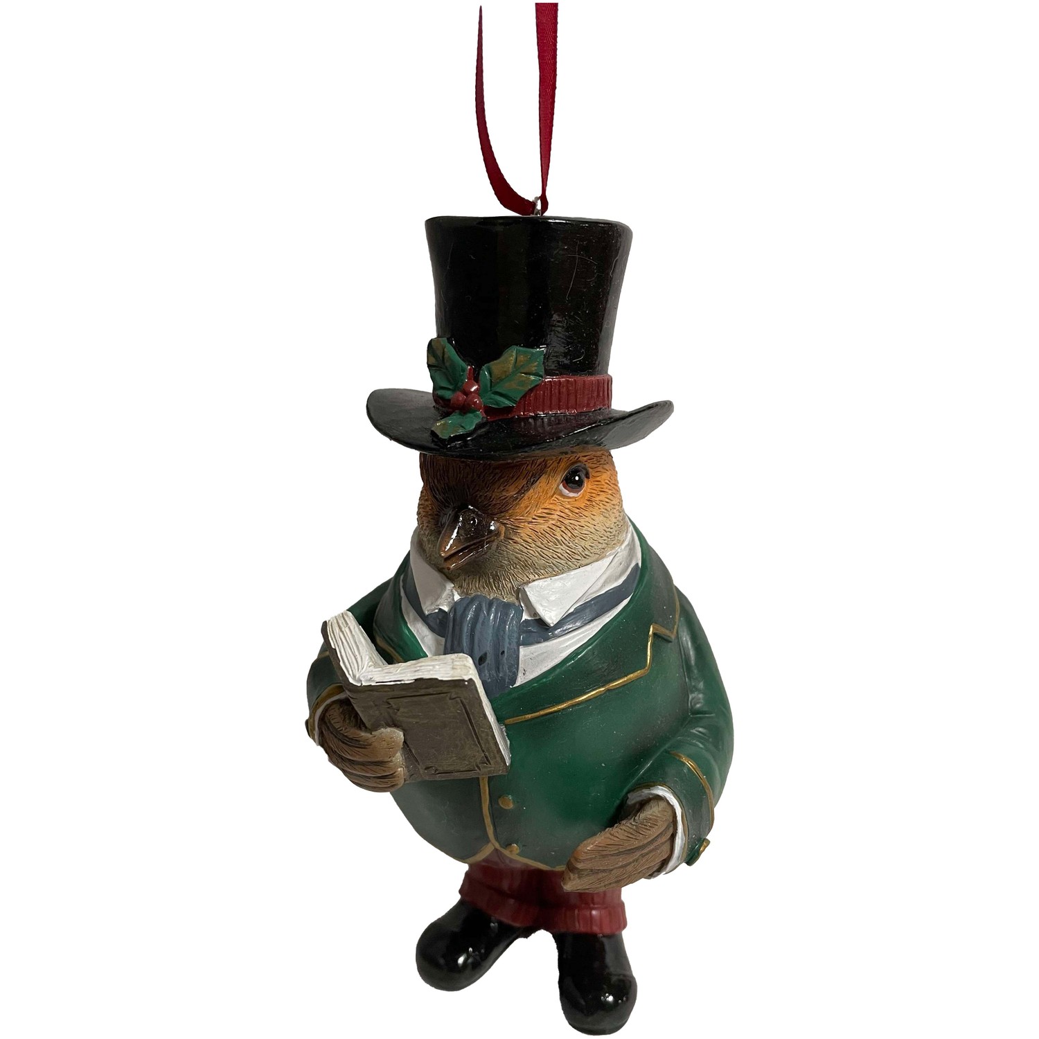 Charles Hanging Hand Painted Christmas Ornament - Image 1