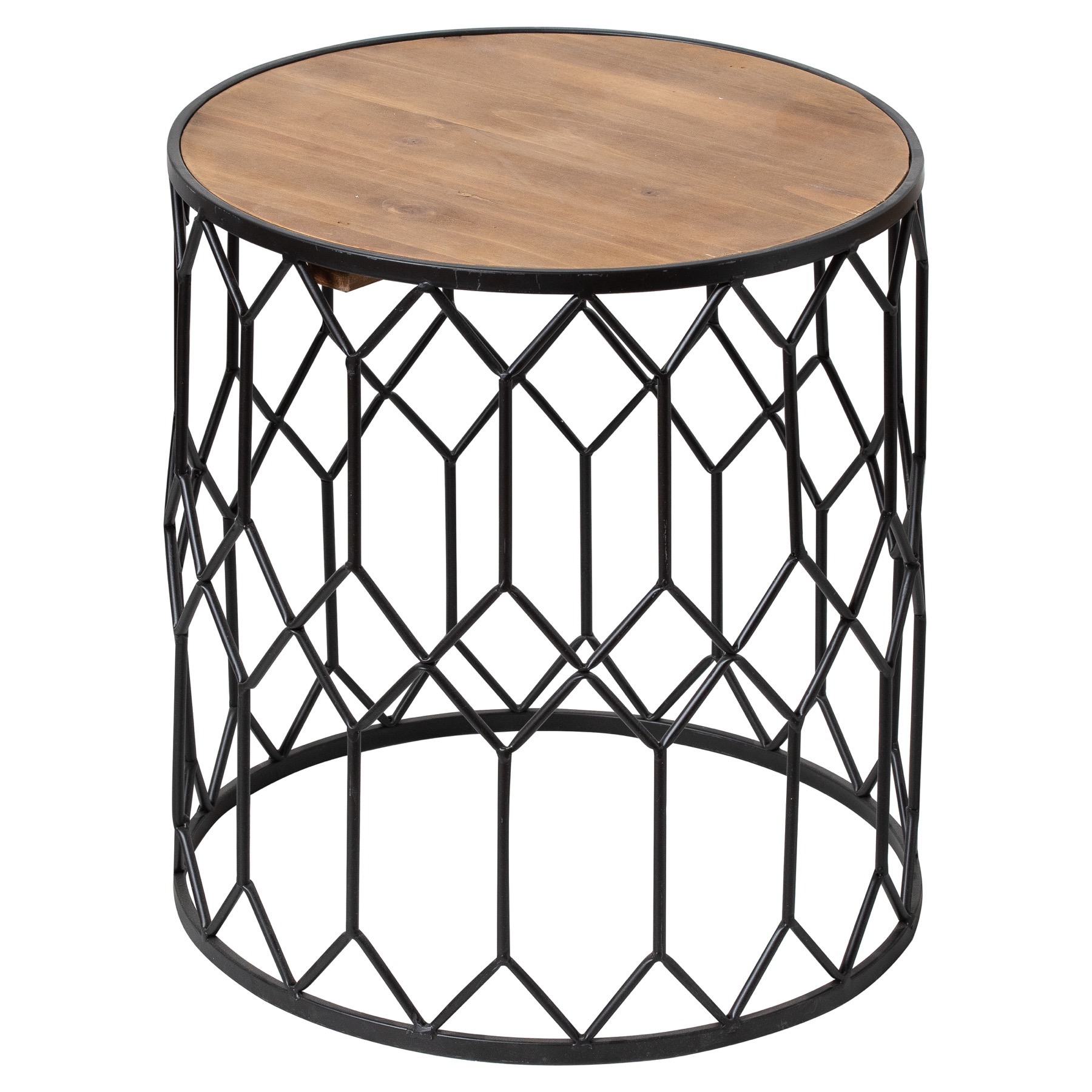 Set Of Three Honeycomb Side Tables - Image 3