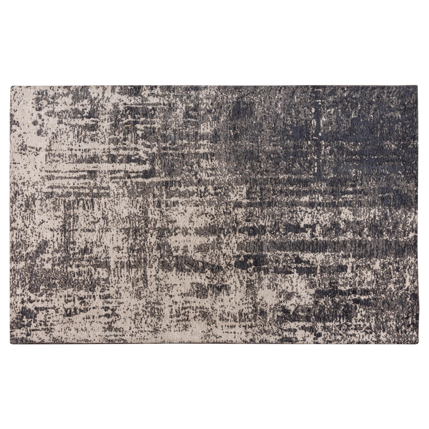 Aria Abstract Grey Rug - Image 1