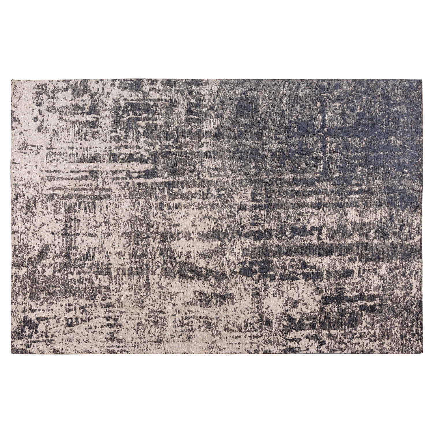 Aria Large Abstract Grey Rug - Image 1