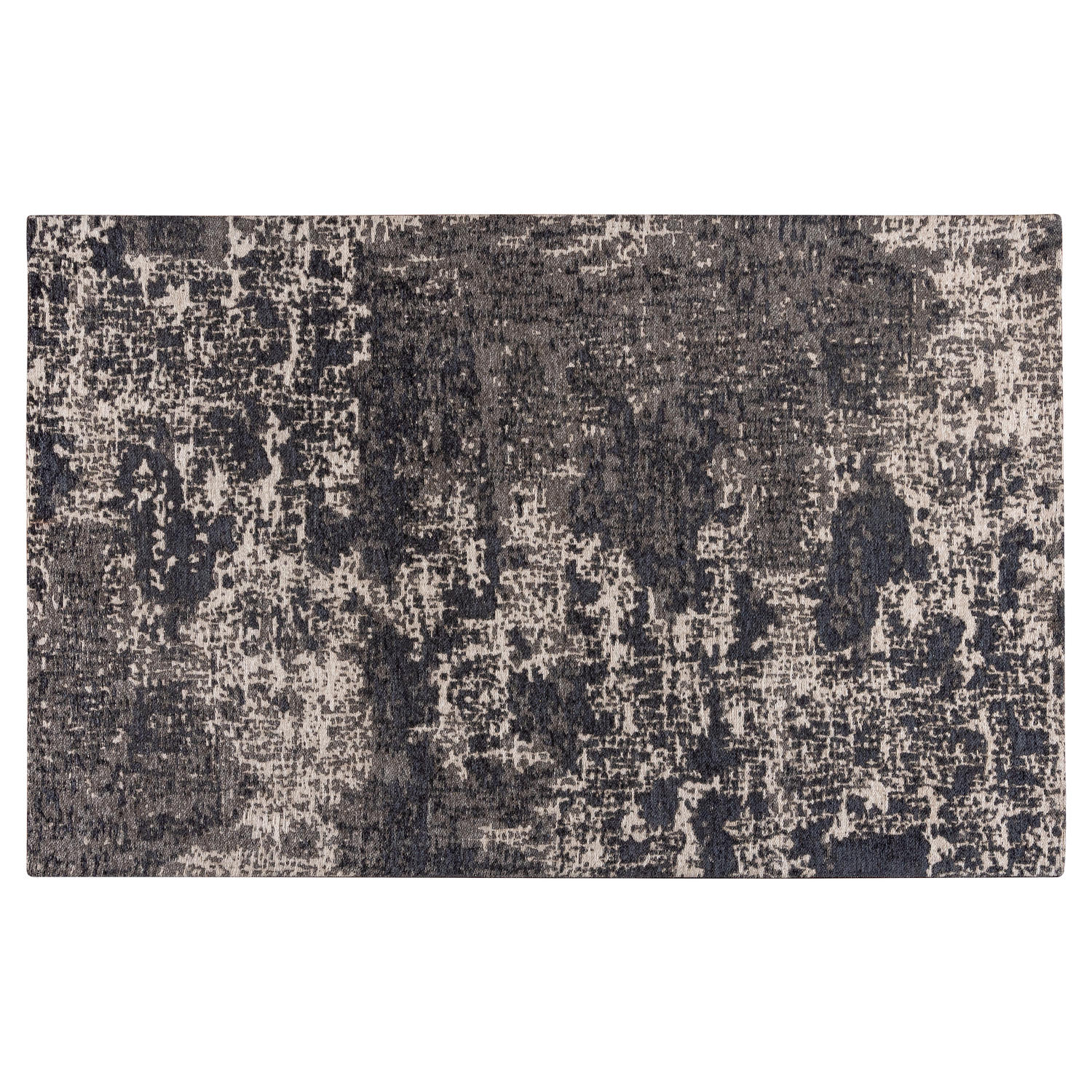 Saturn Abstract Grey Rug - Image 1