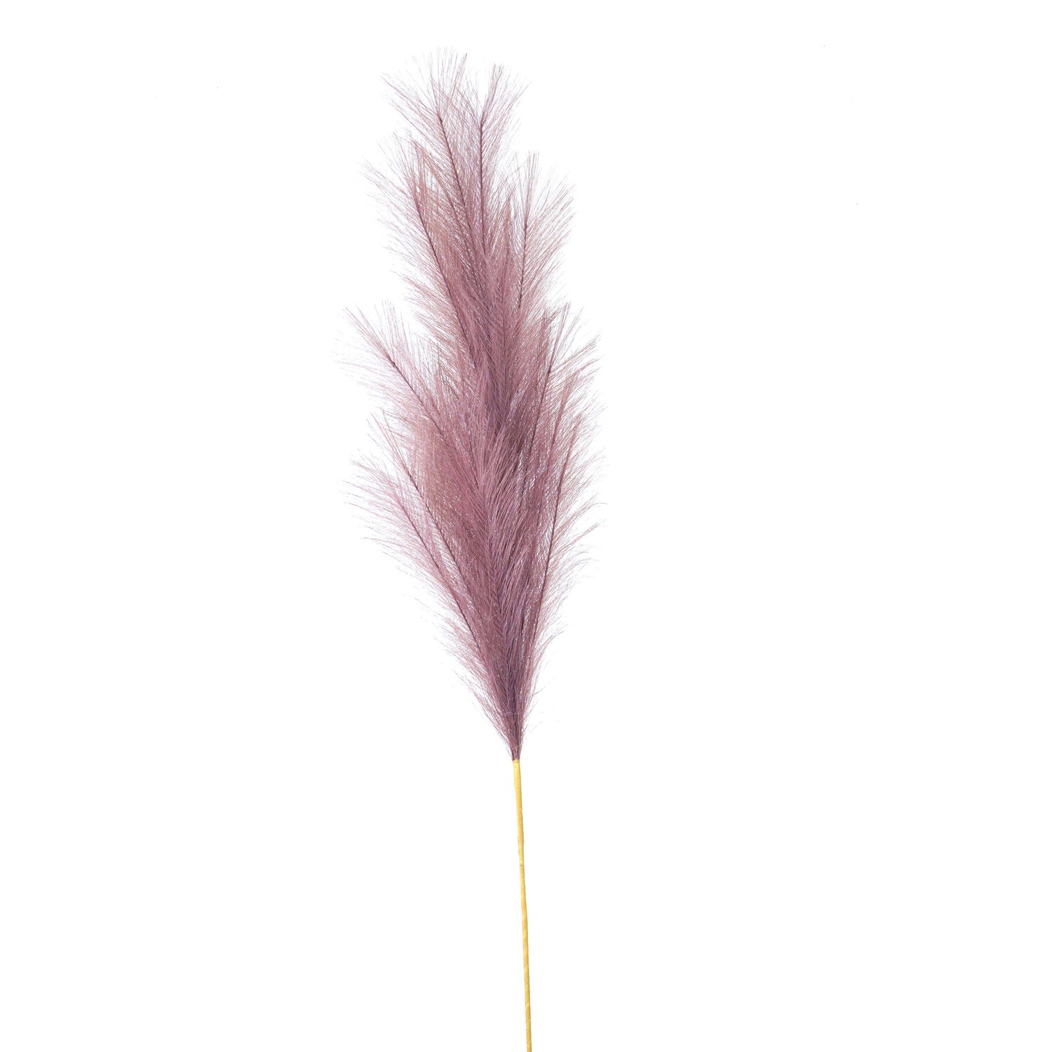 Lilac Large Faux Pampas Grass Stem - Image 1