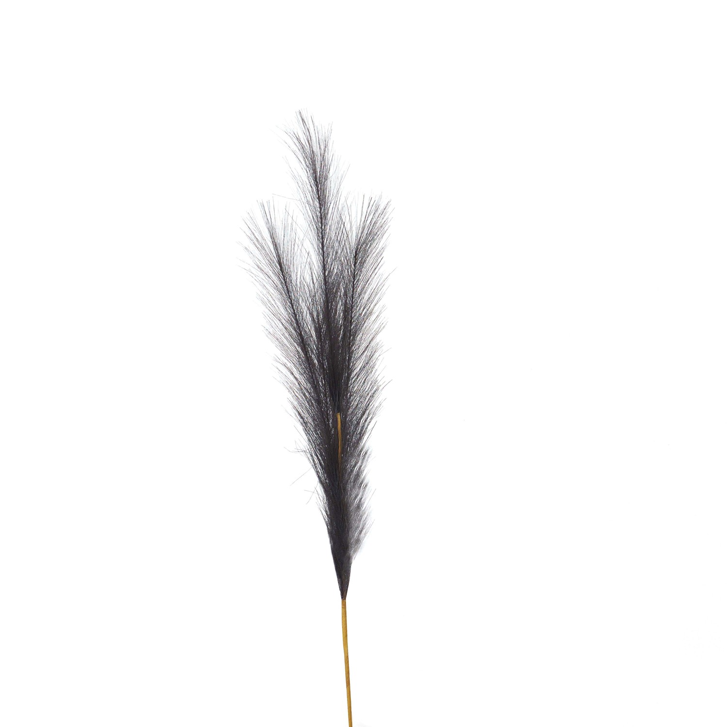 Grey Faux Pampas Grass Stem - Image 1