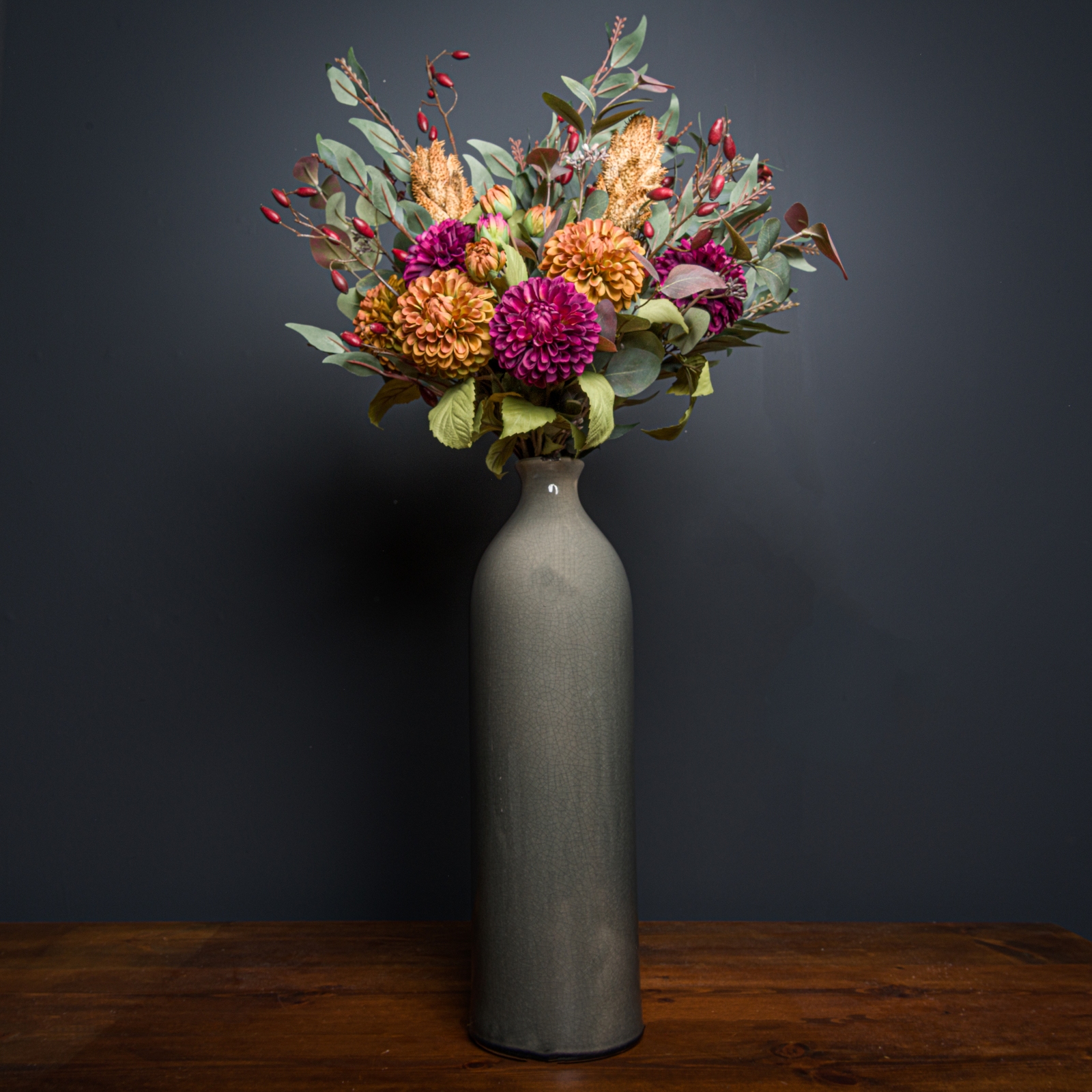 Deep Mustard Dahlia Stem - Image 6