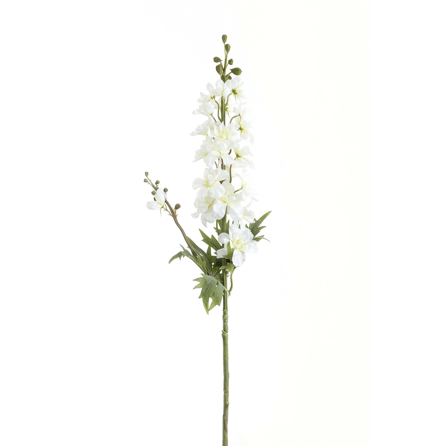 Tall White Delphinium Stem - Image 2