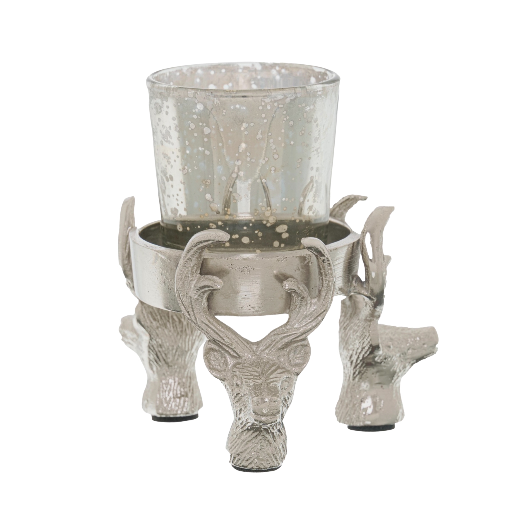 Silver Stag Tealight Holder - Image 1