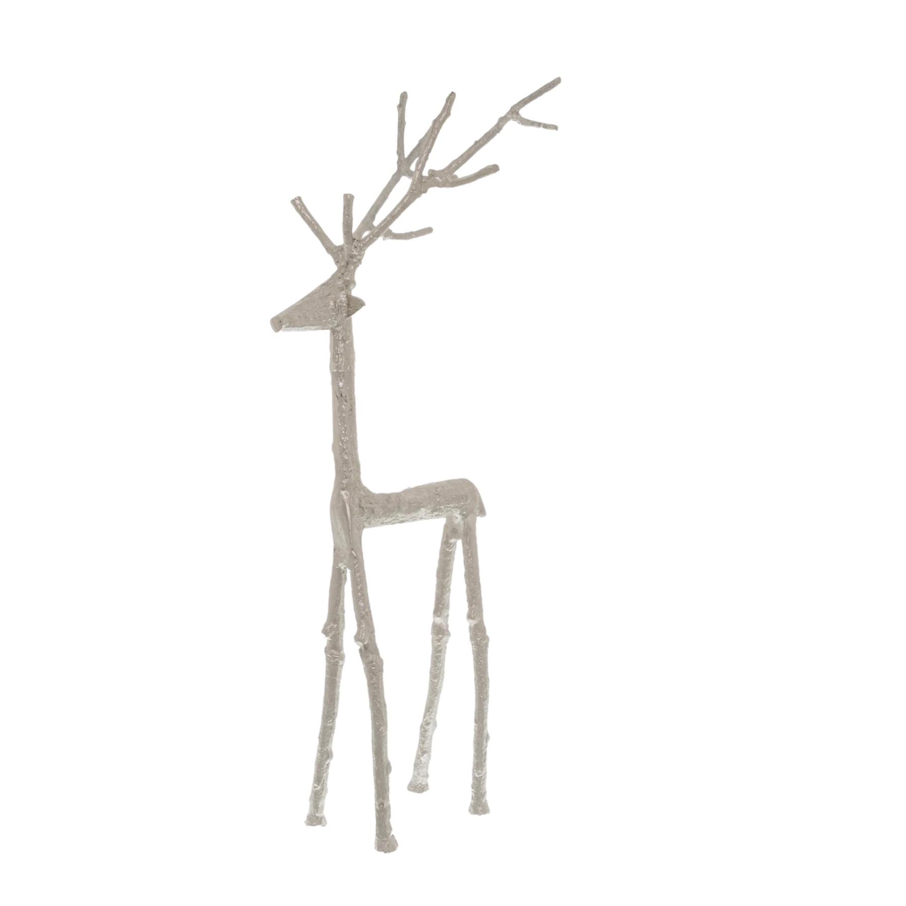 Silver Standing Stag  Ornament - Image 1
