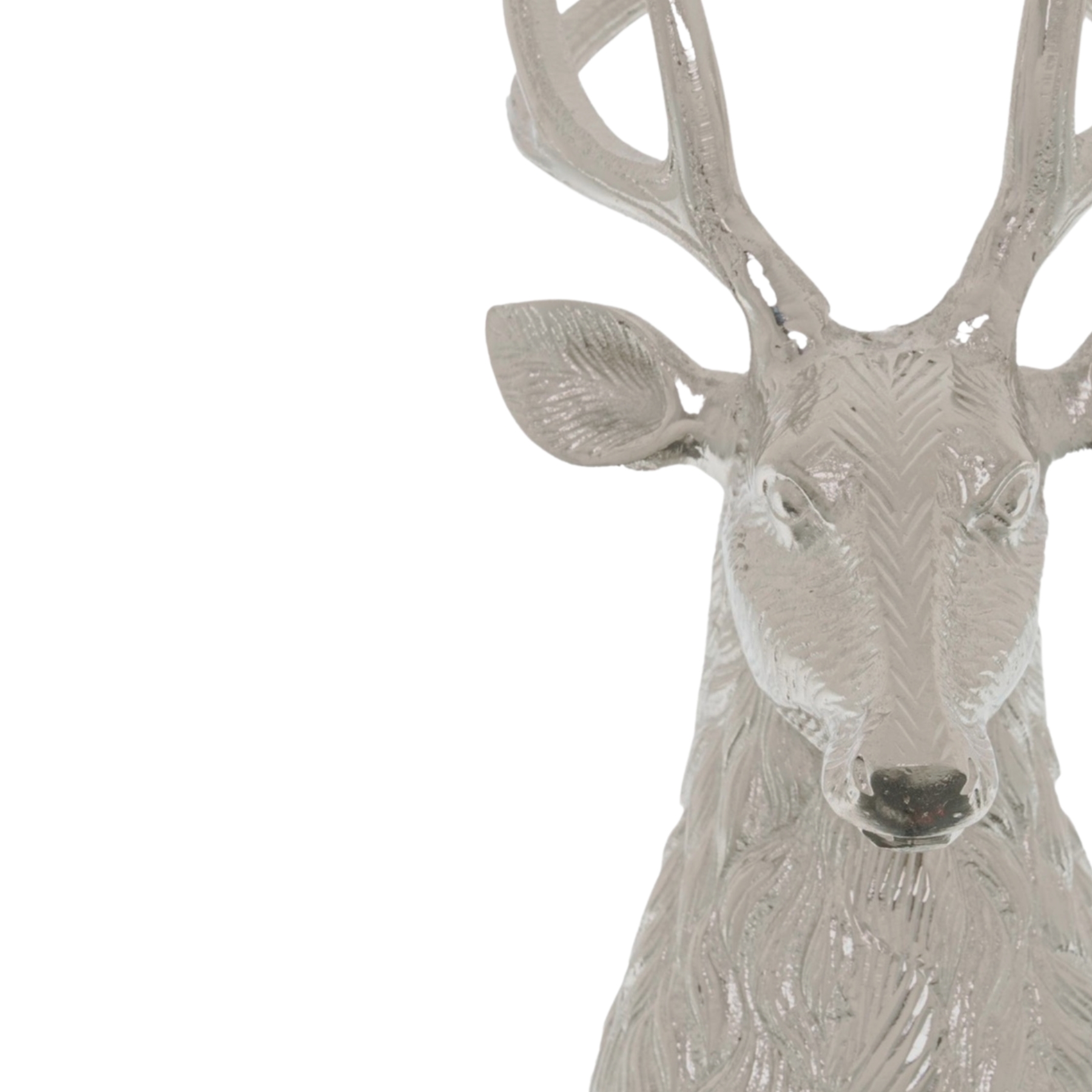Silver Stag Wine Bottle Holder - Image 2