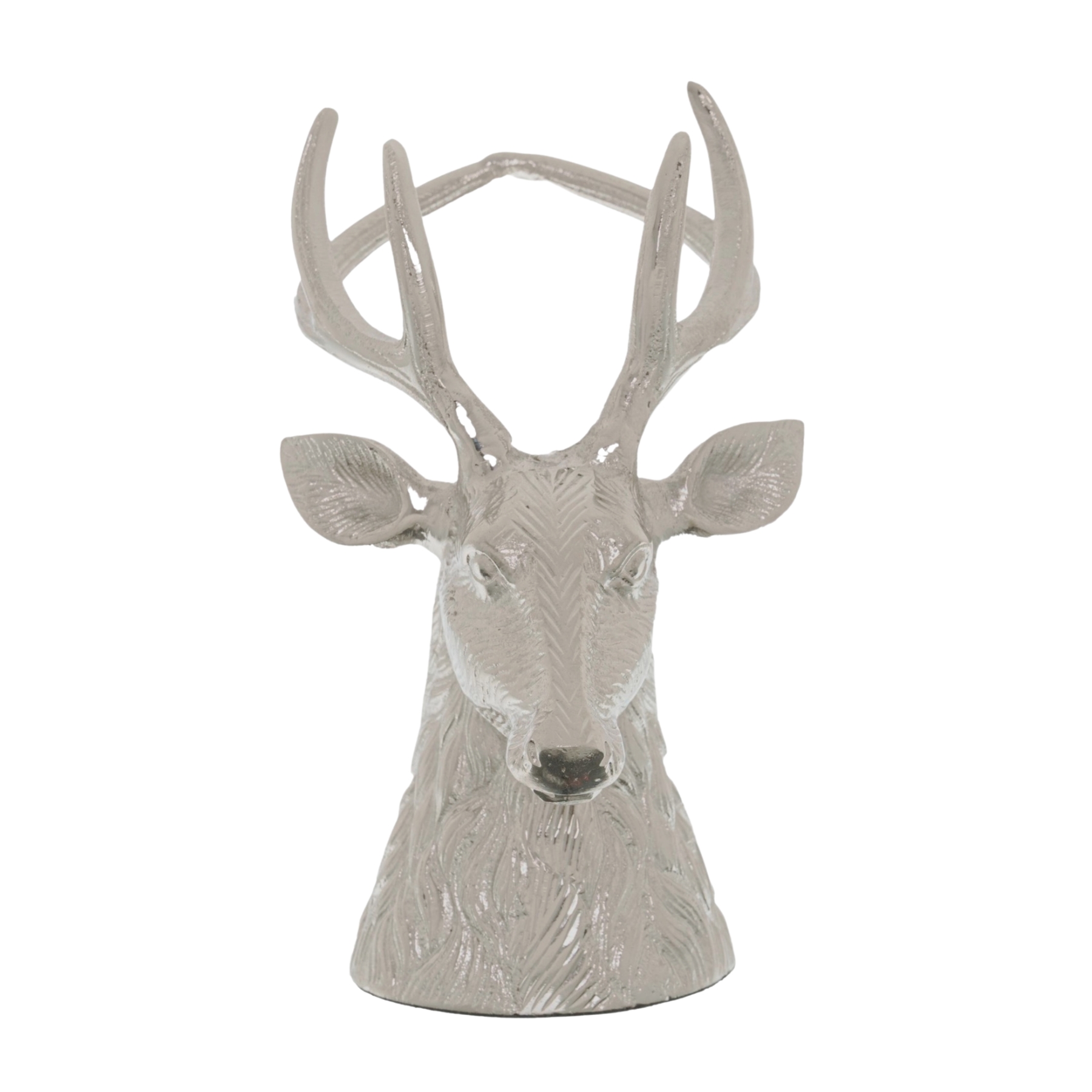 Silver Stag Wine Bottle Holder - Image 1