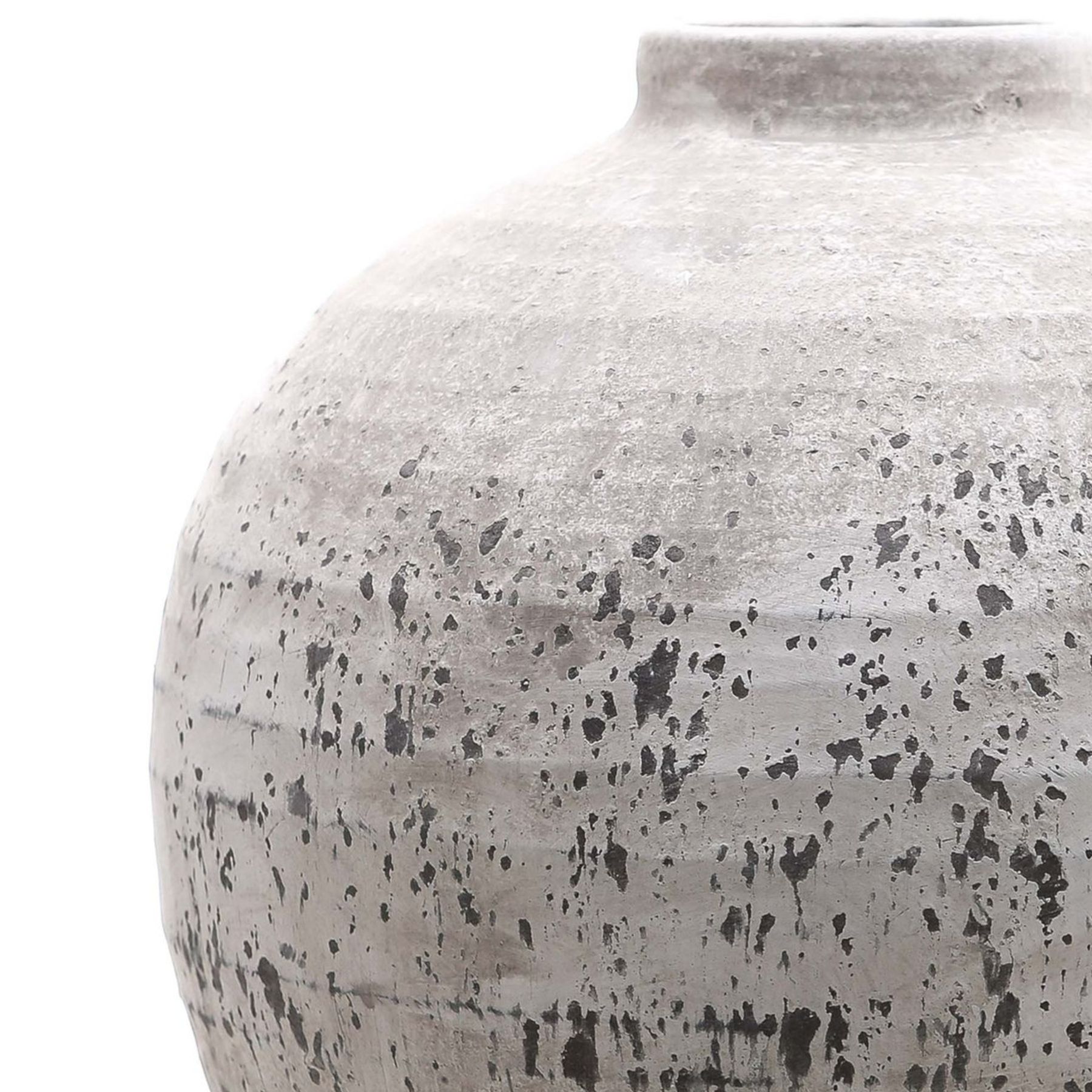 Tiber Stone Ceramic Vase - Image 2
