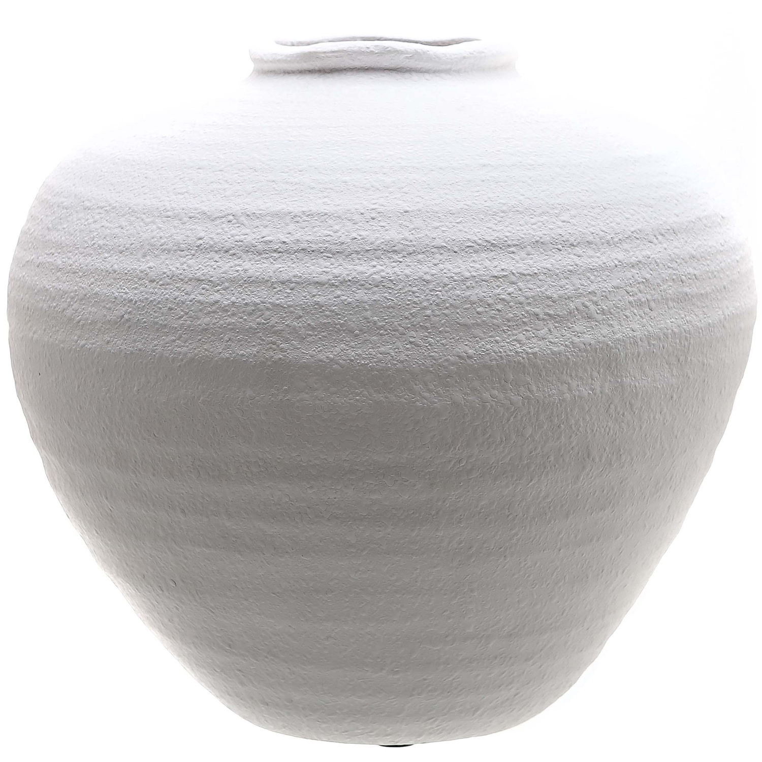 Regola Matt White Ceramic Vase - Image 1