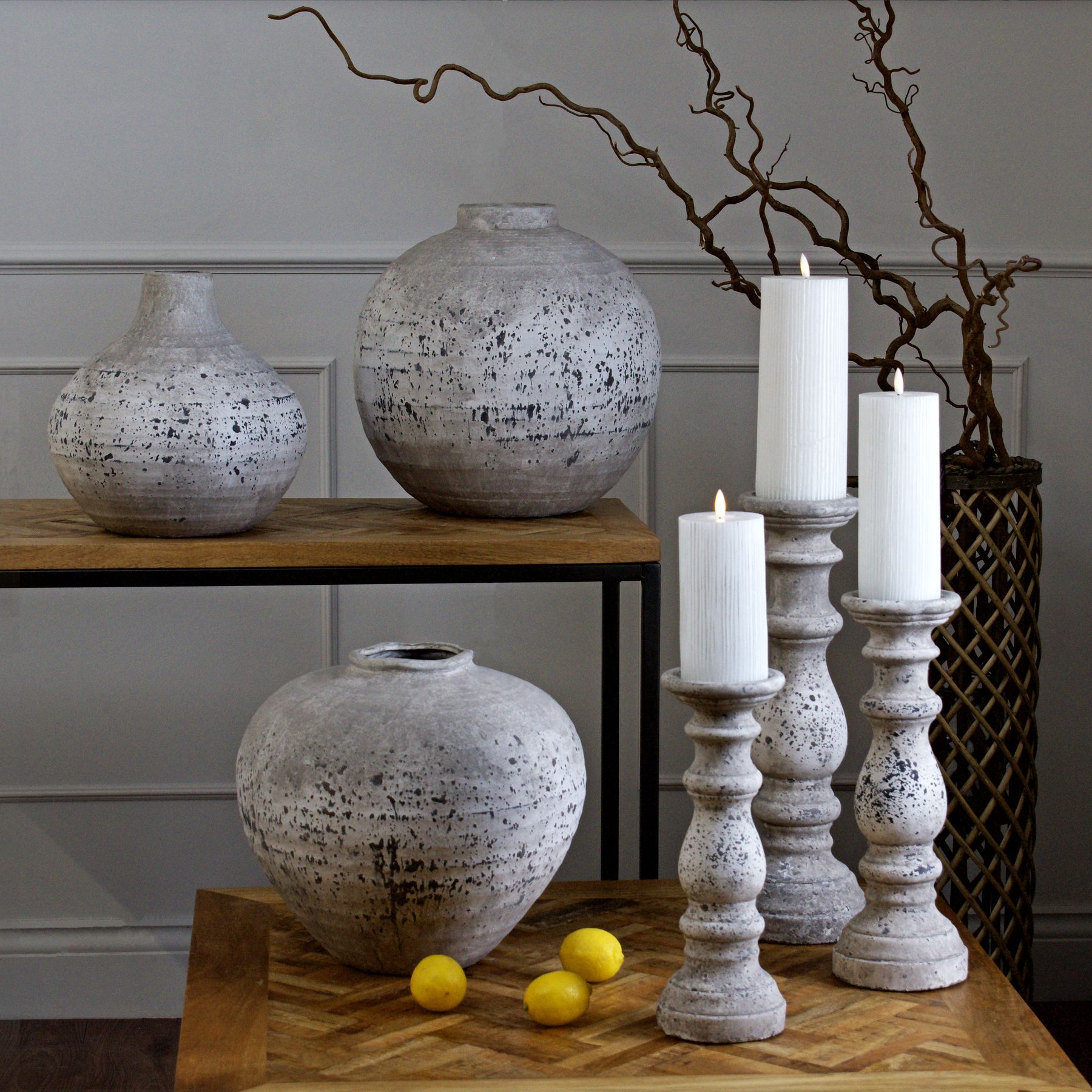 Regola Stone Ceramic Vase - Image 5