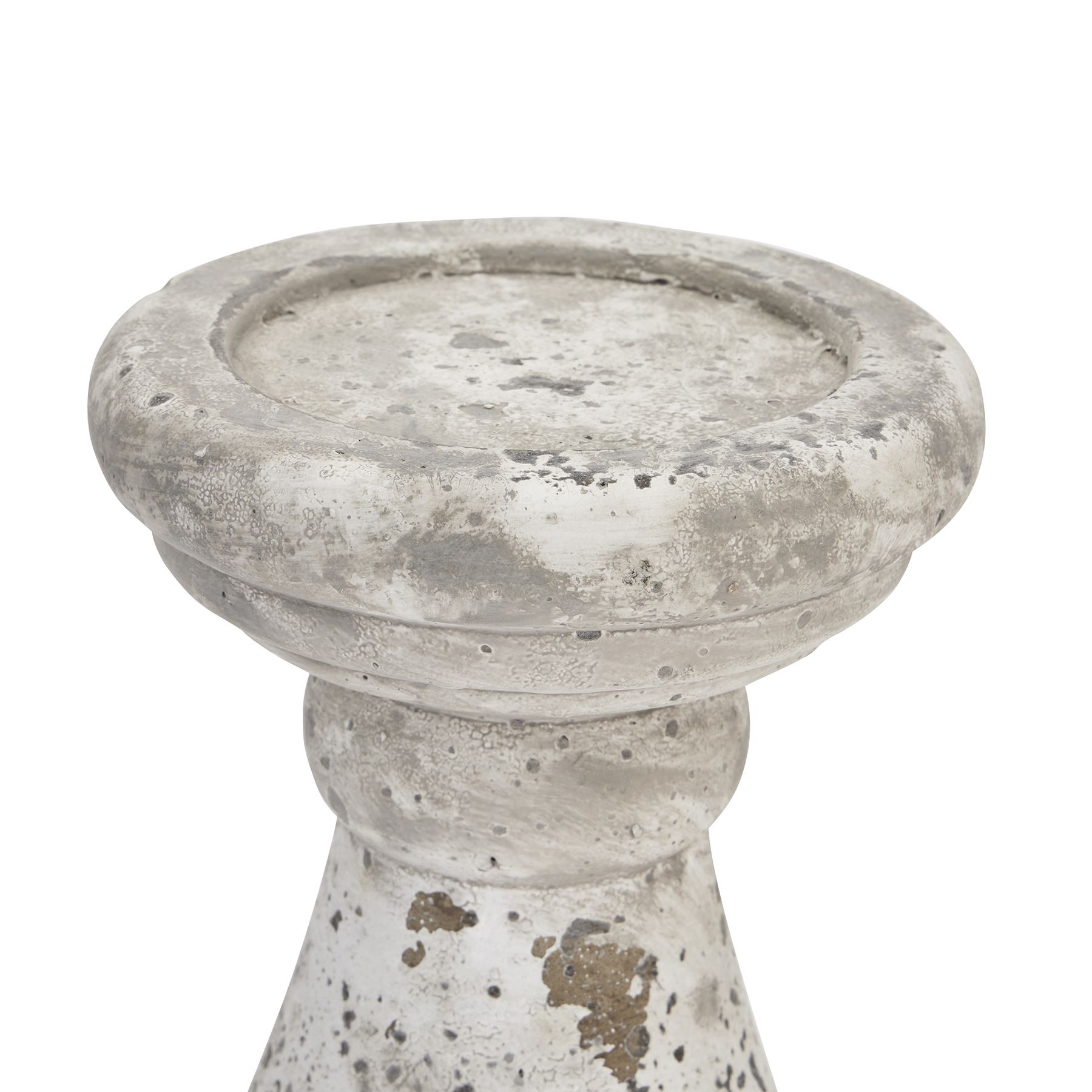 Small Stone Ceramic Candle Holder - Image 2